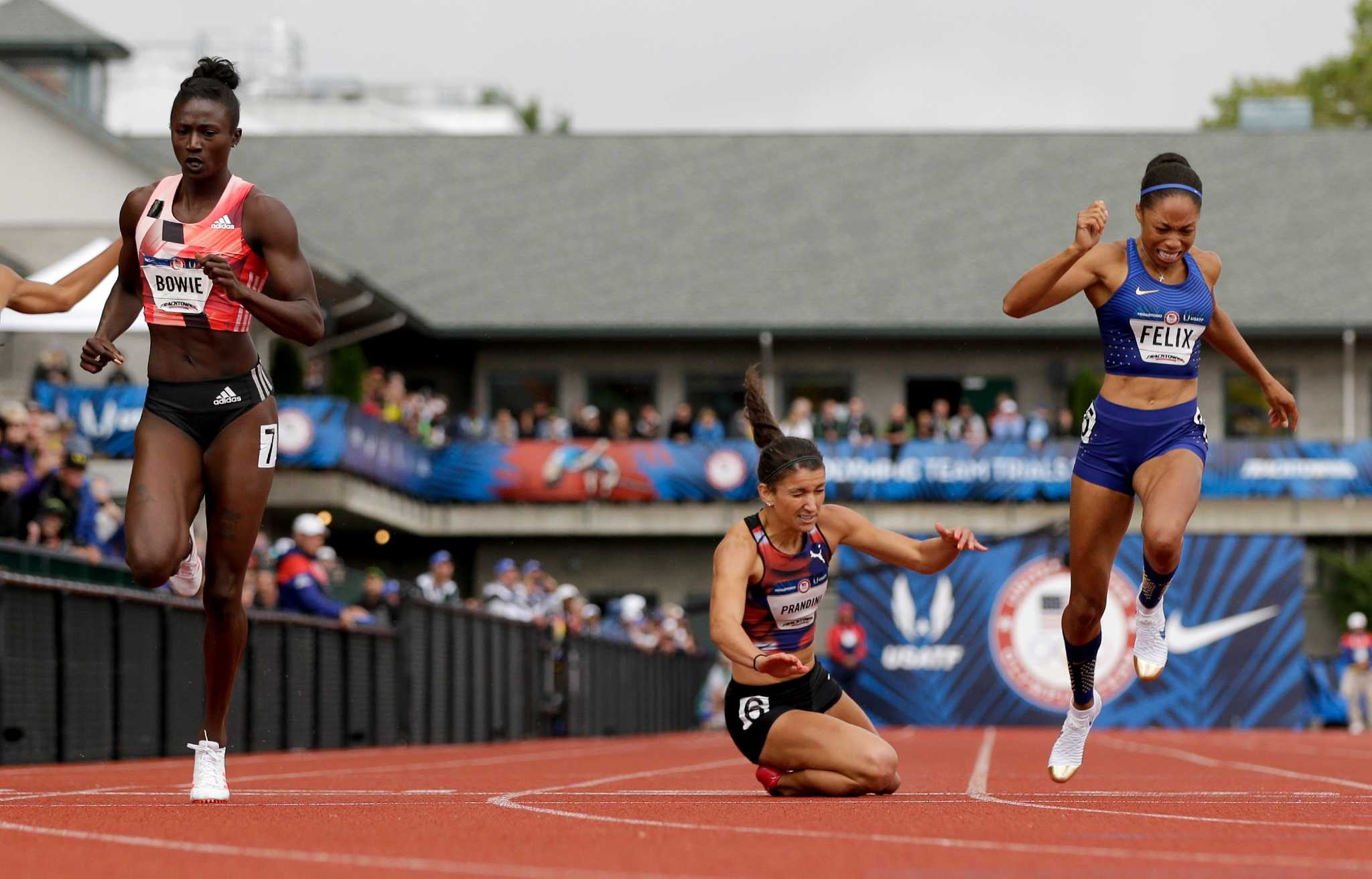 Jenna Prandini and Allyson Felix, Tori Bowie Wallpaper, 2050x1320 HD Desktop