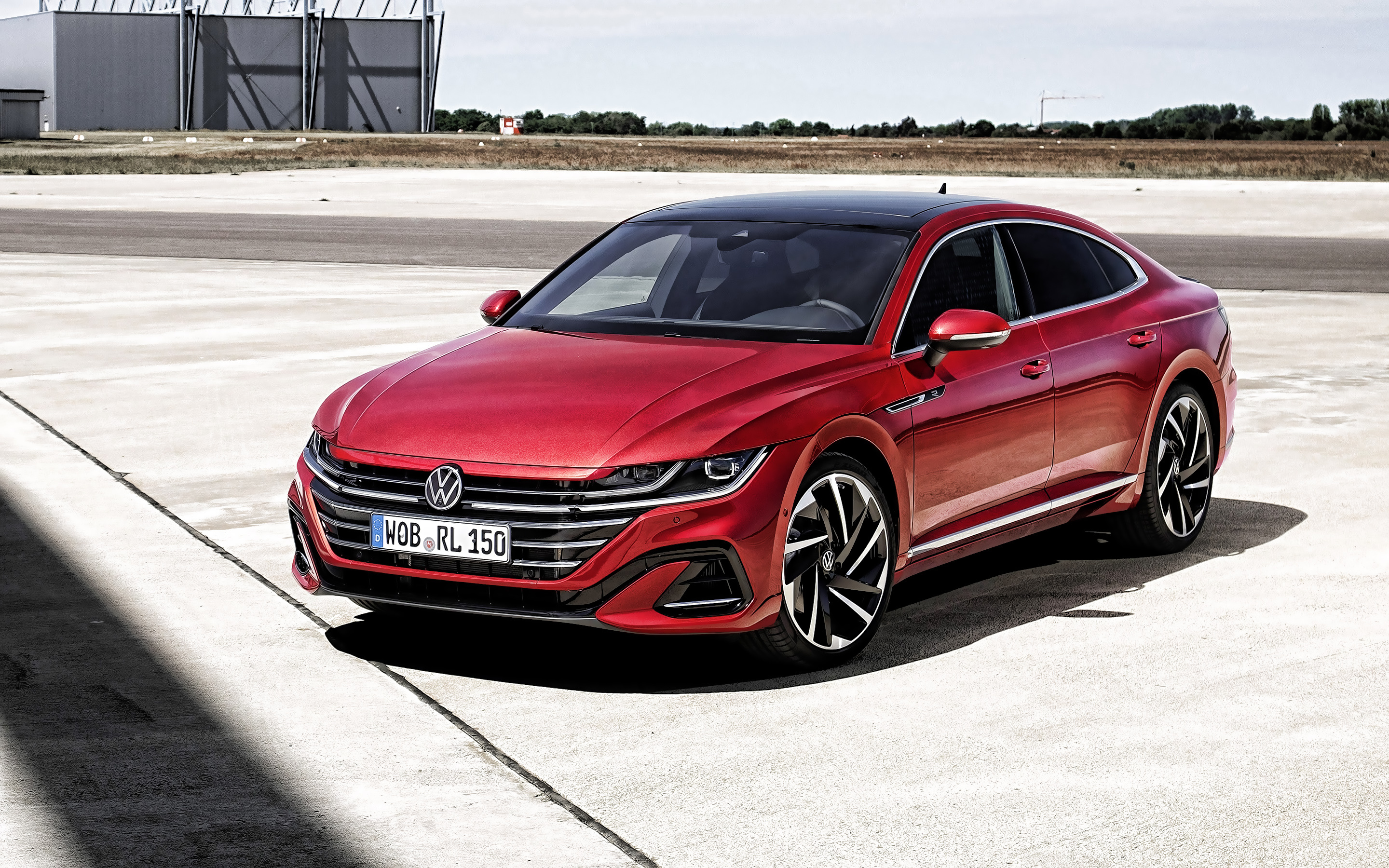 Volkswagen Arteon, R Line 2020, Exterior view, German cars, 2880x1800 HD Desktop