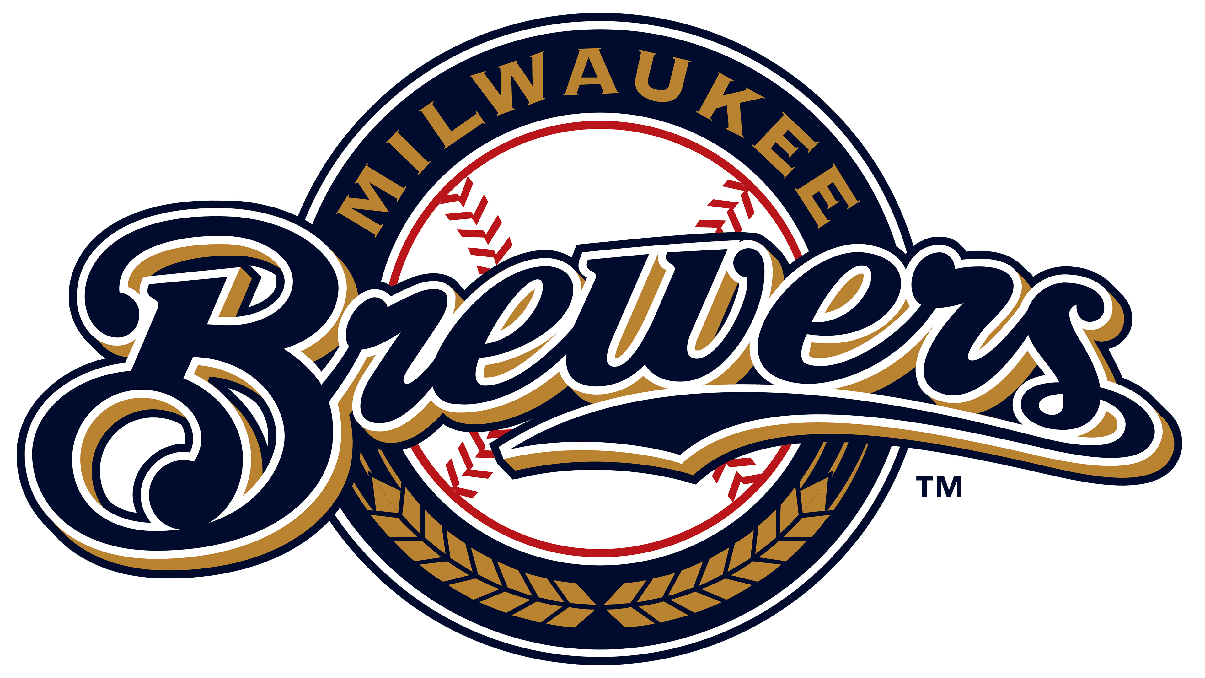 Logo, Milwaukee Brewers Wallpaper, 3840x2160 4K Desktop