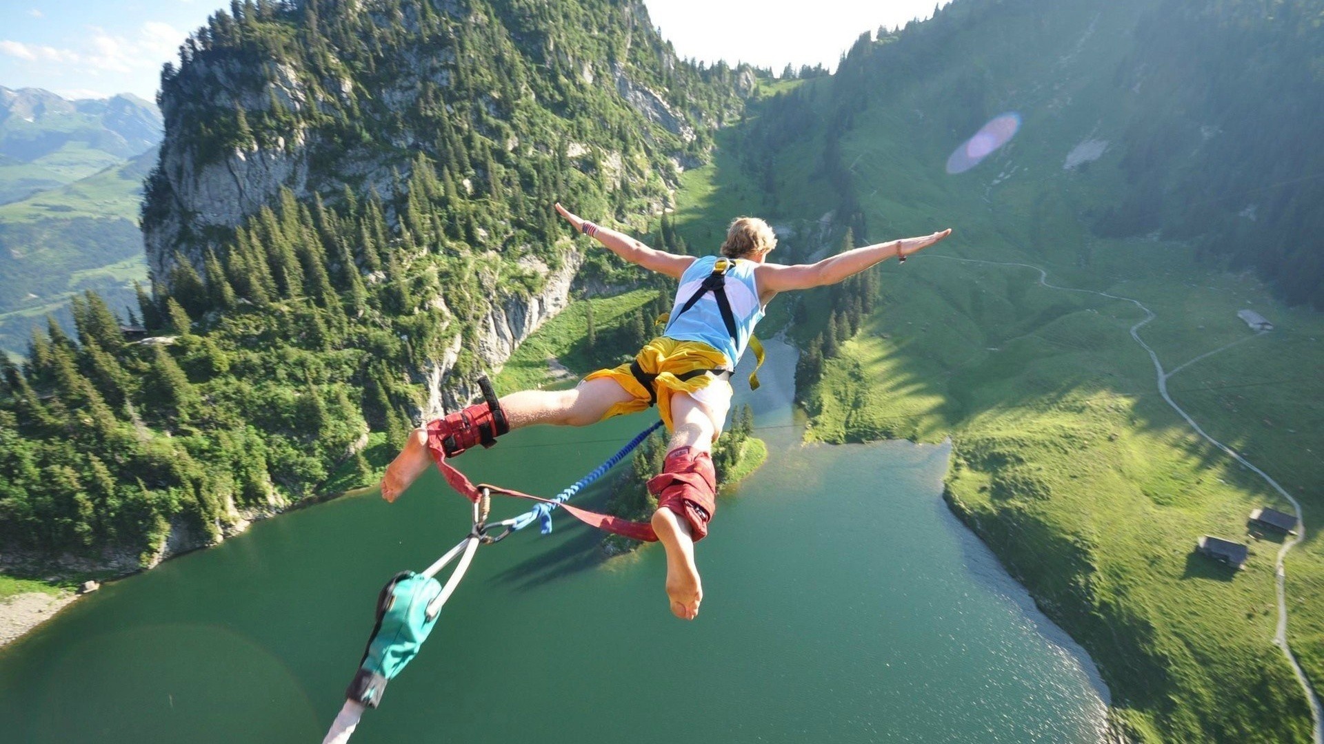 Bungee jumping, Air Sports Wallpaper, 1920x1080 Full HD Desktop