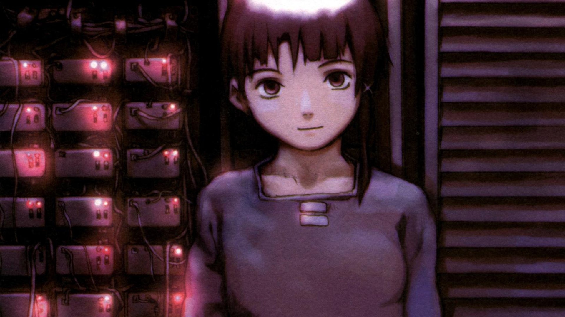 Serial Experiments Lain, Cyberpunk horror, Sci-fi drama, Unique wallpaper, 1920x1080 Full HD Desktop