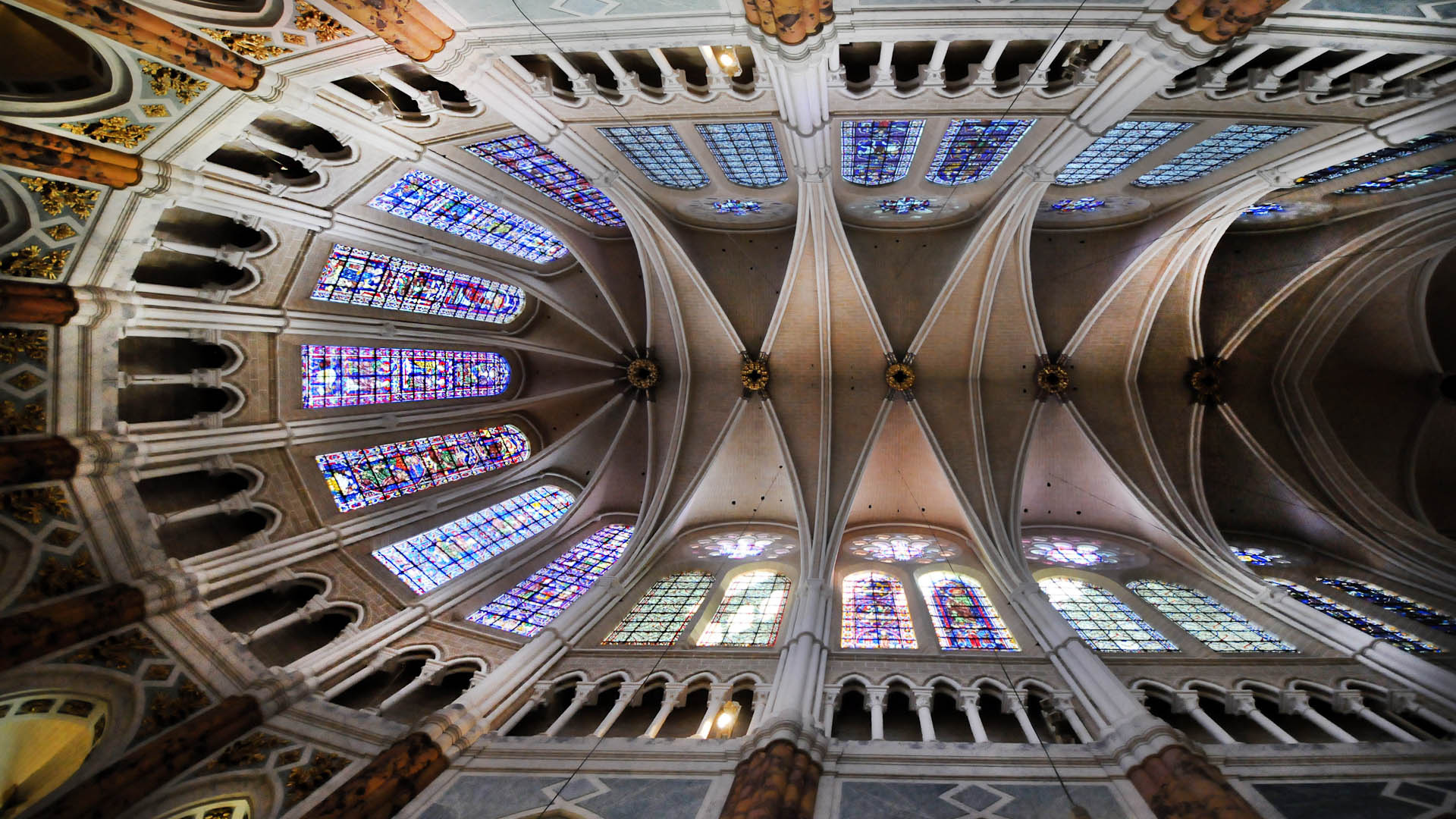 World's best places, Chartres Cathedral, Landmark, 1920x1080 Full HD Desktop