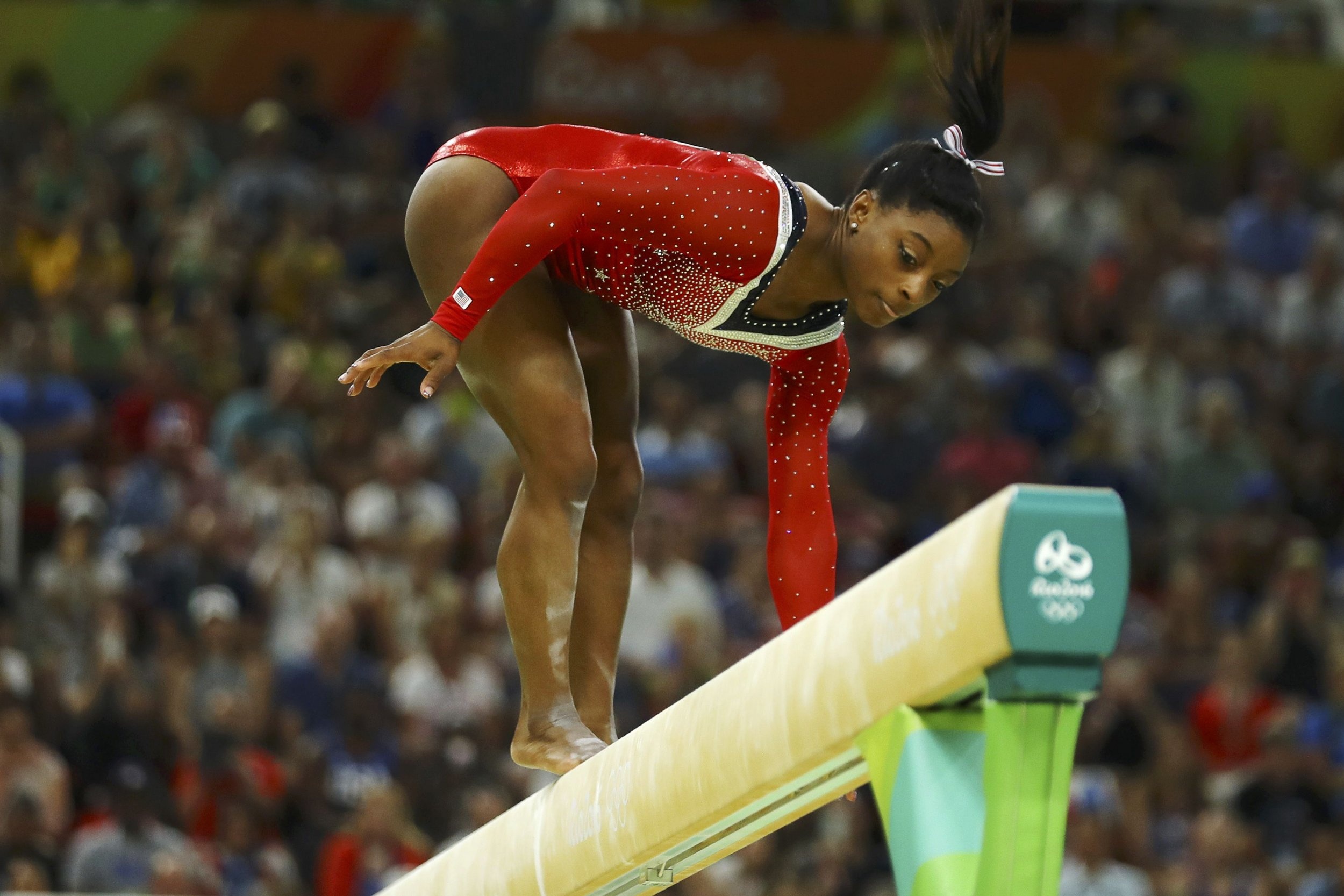 2016 Rio Olympics, Balance Beam Wallpaper, 2500x1670 HD Desktop