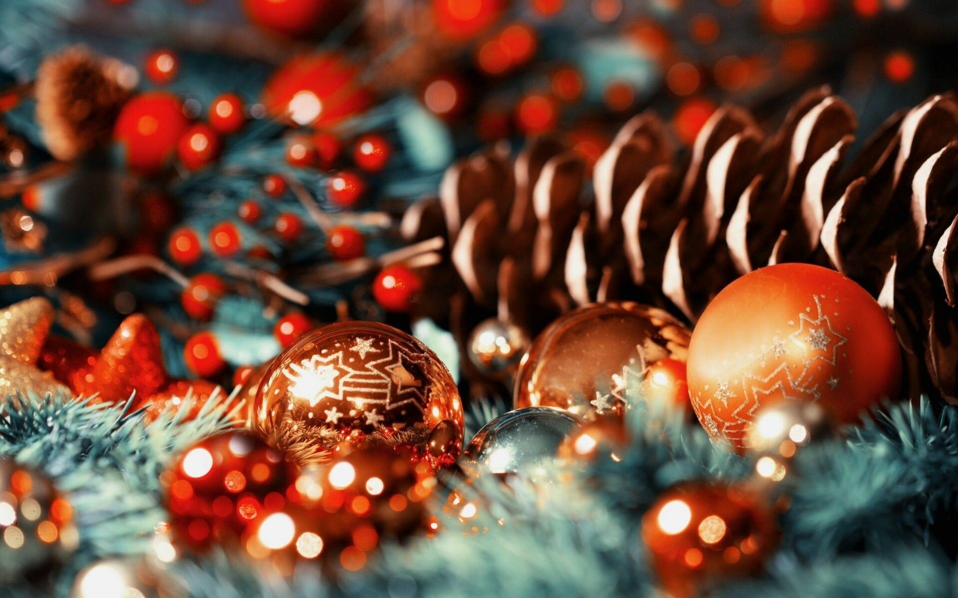 Christmas decorations, Festive wallpapers, Joyful holiday, Seasonal atmosphere, 1920x1200 HD Desktop