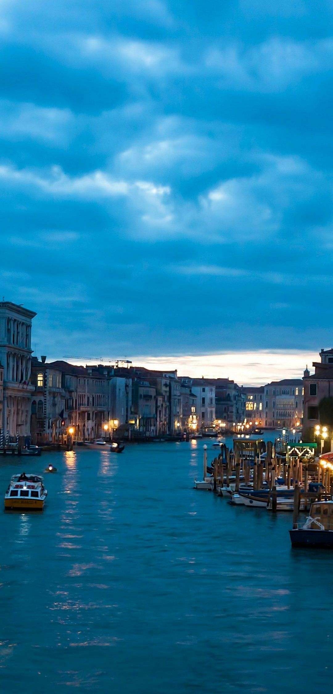 Venice cityscape, Italian architecture, Waterfront view, Picturesque, 1080x2250 HD Phone