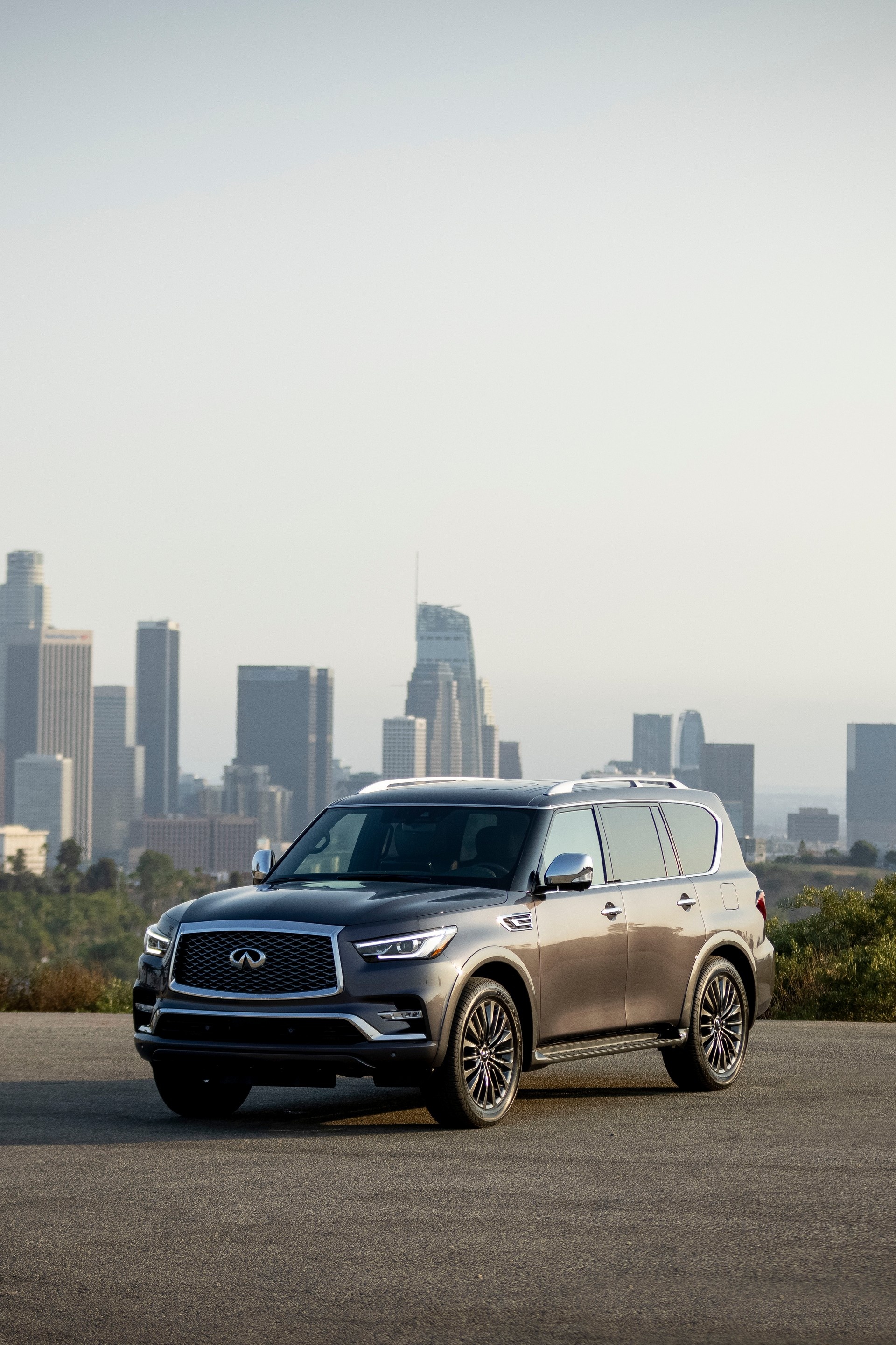 Infiniti QX80, Popular wallpapers, Luxury SUV, Elegant design, 1920x2880 HD Phone