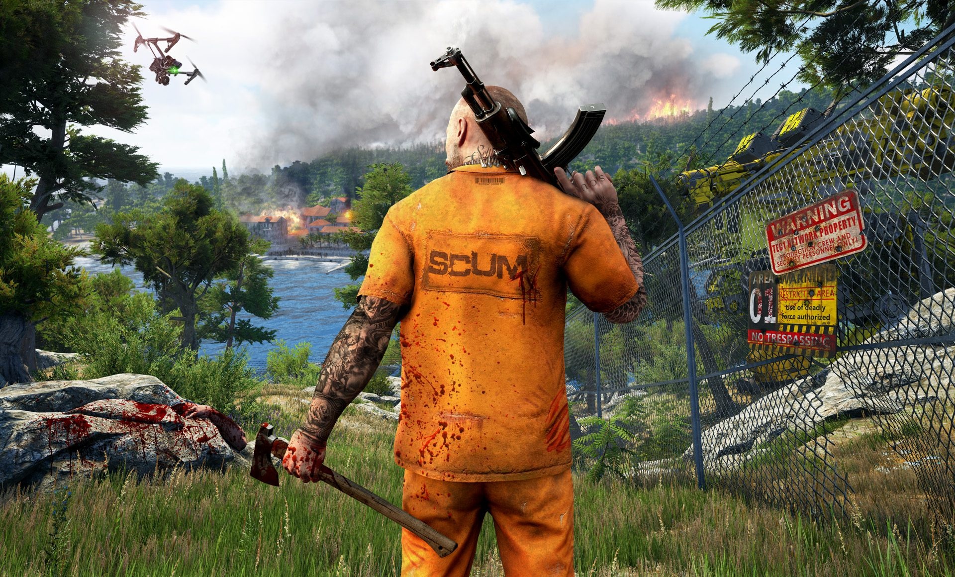 SCUM HD Wallpaper 1920x1160