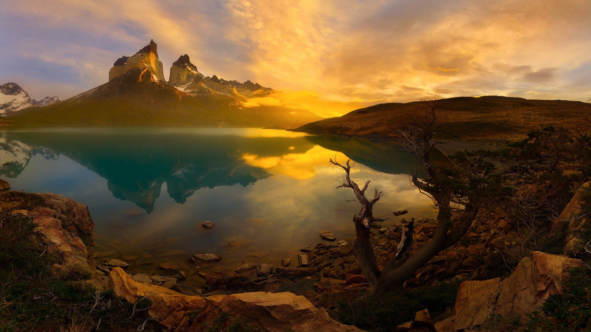 Mountain National Park, Torres del Paine, 1920x1080 Full HD Desktop