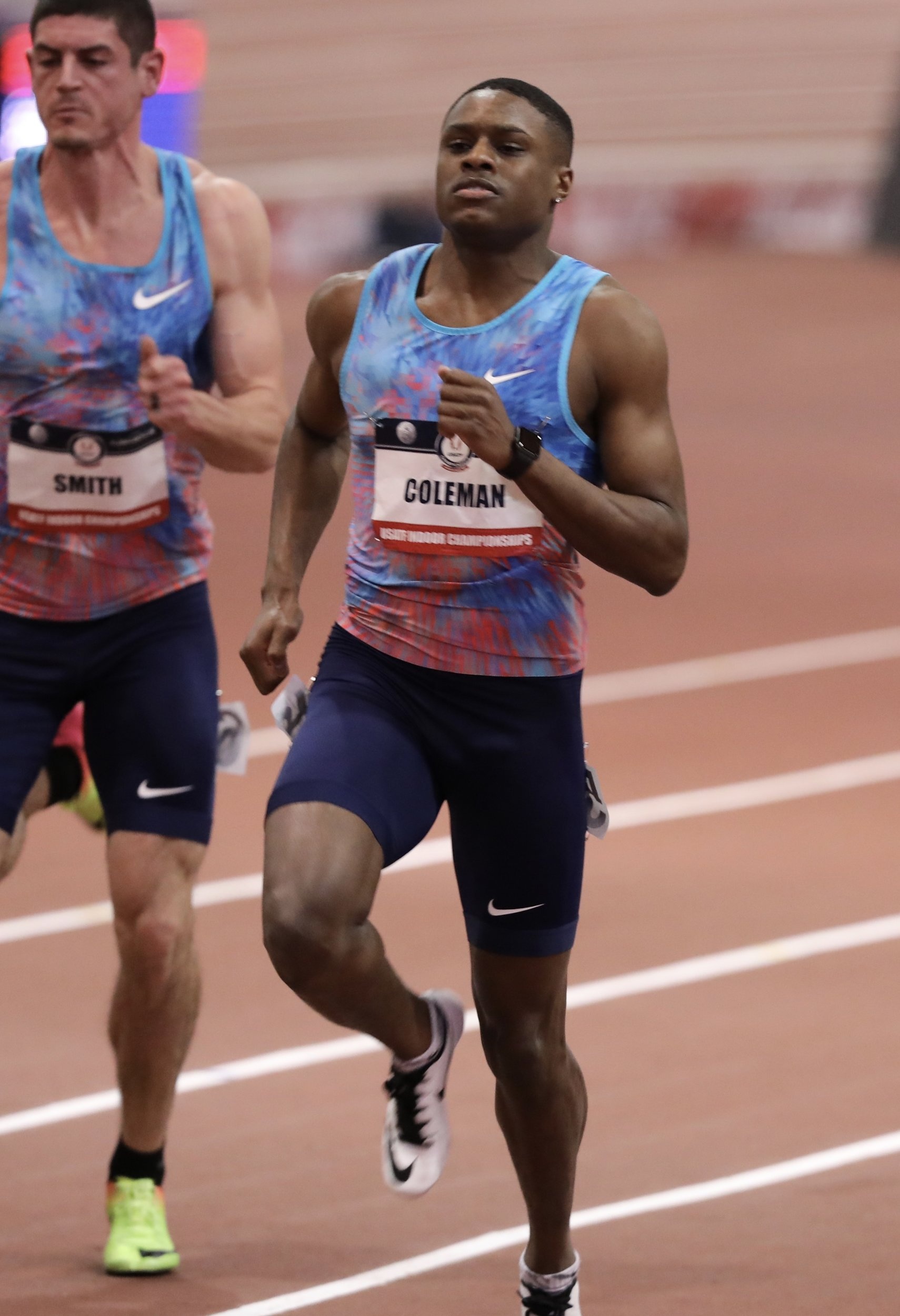 2018 USA Indoor Track and Field Championships, Christian Coleman Wallpaper, 1710x2500 HD Phone