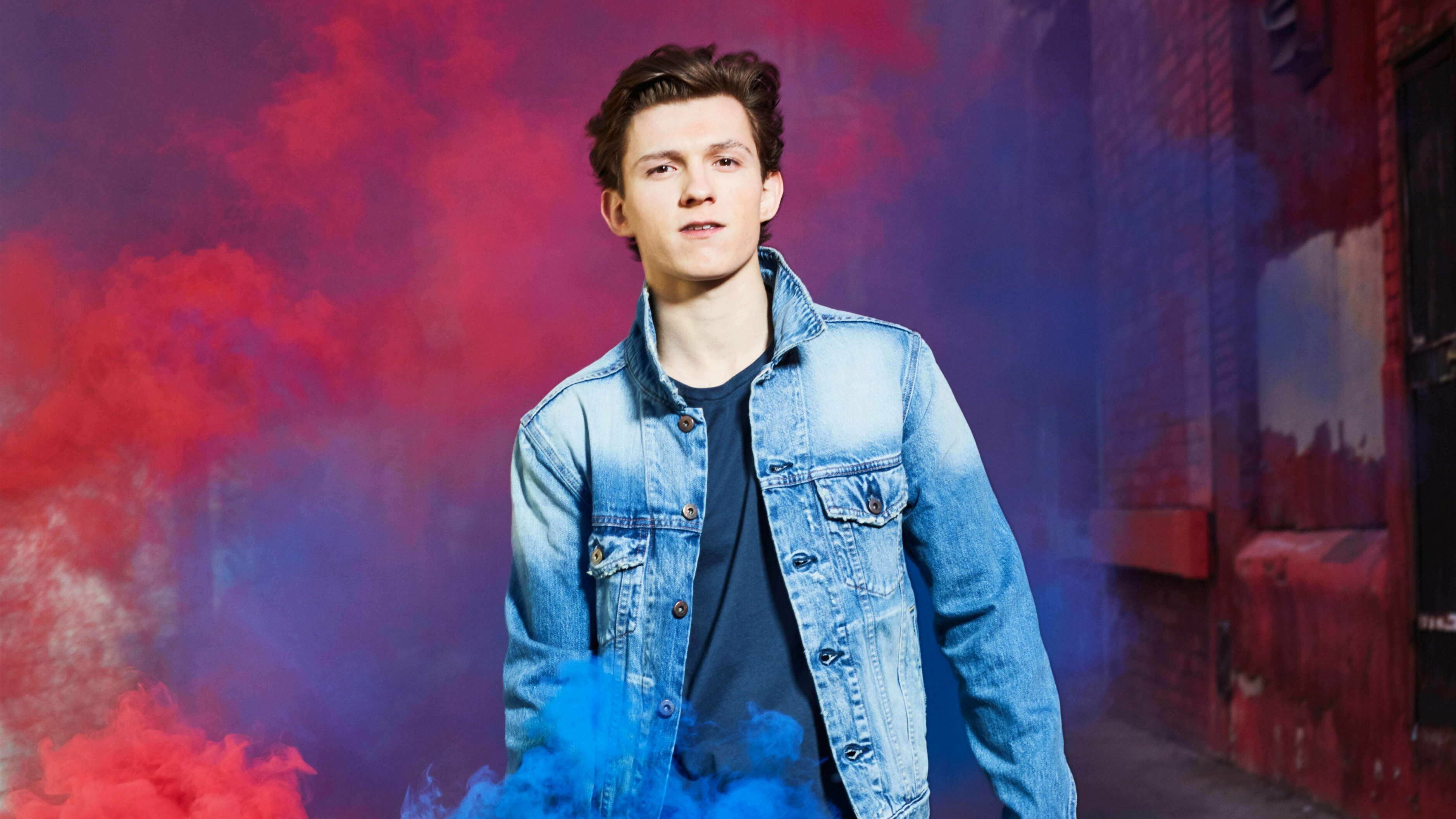 Tom Holland, Laptop wallpapers, Celebs, 3760x2120 HD Desktop