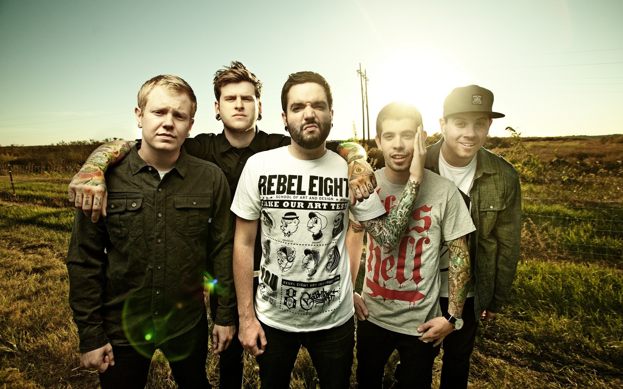 A Day to Remember, Wallpaper HD, Zoey Mercado, Rock music, 2560x1600 HD Desktop