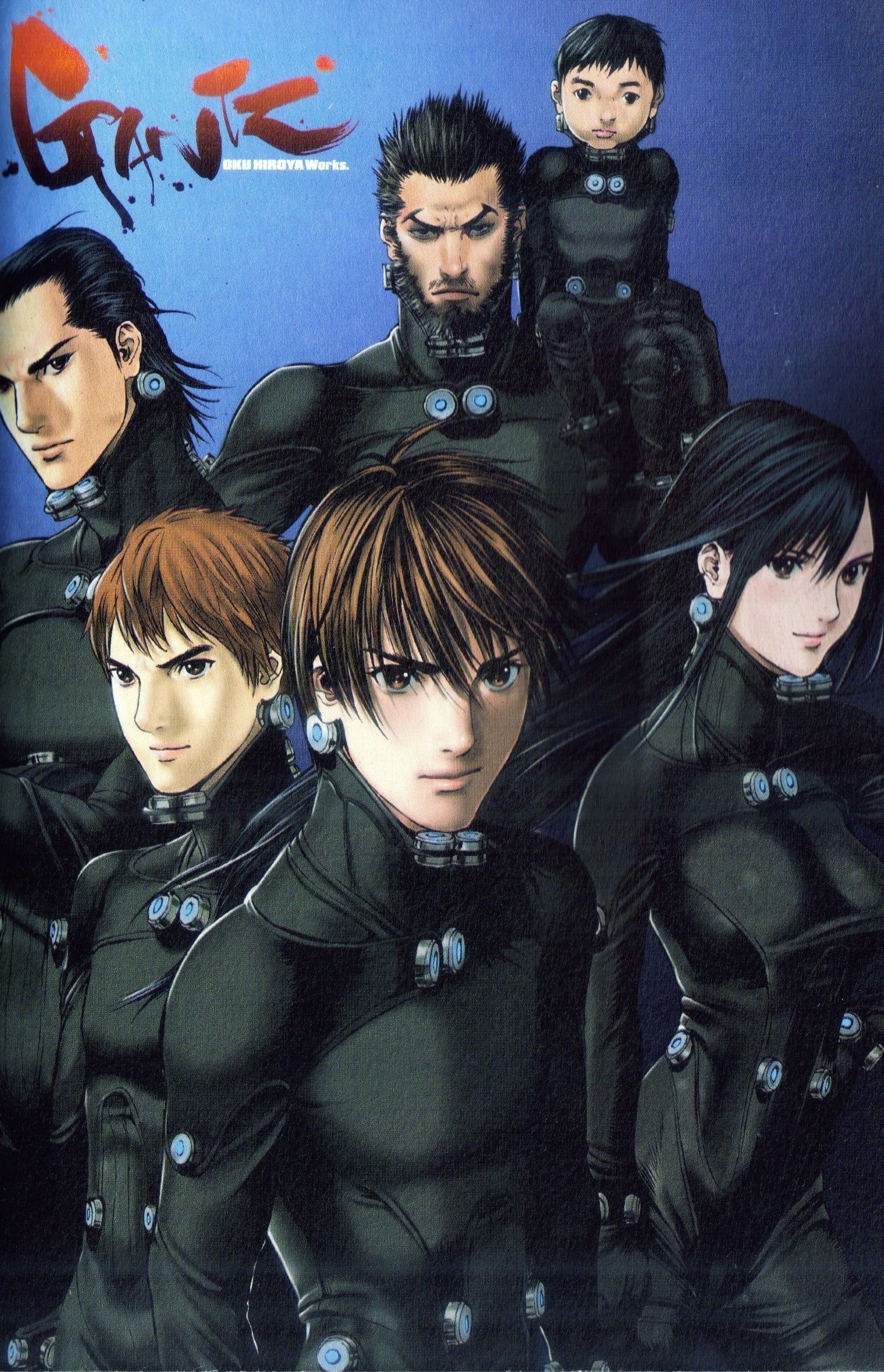 Gantz, Seinen genre, Dark themes, Brutal battles, 1500x2330 HD Phone