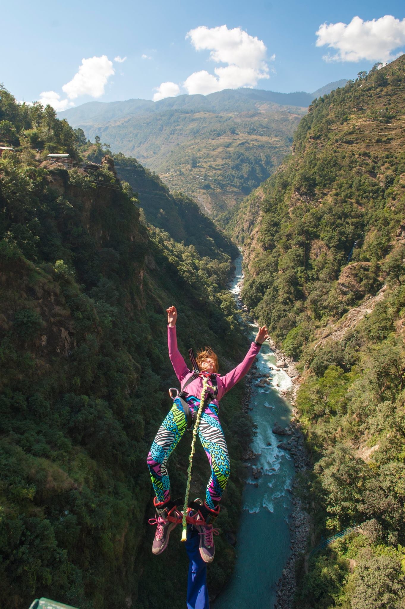 Rishikesh, Bungee Jumping Wallpaper, 1370x2050 HD Phone