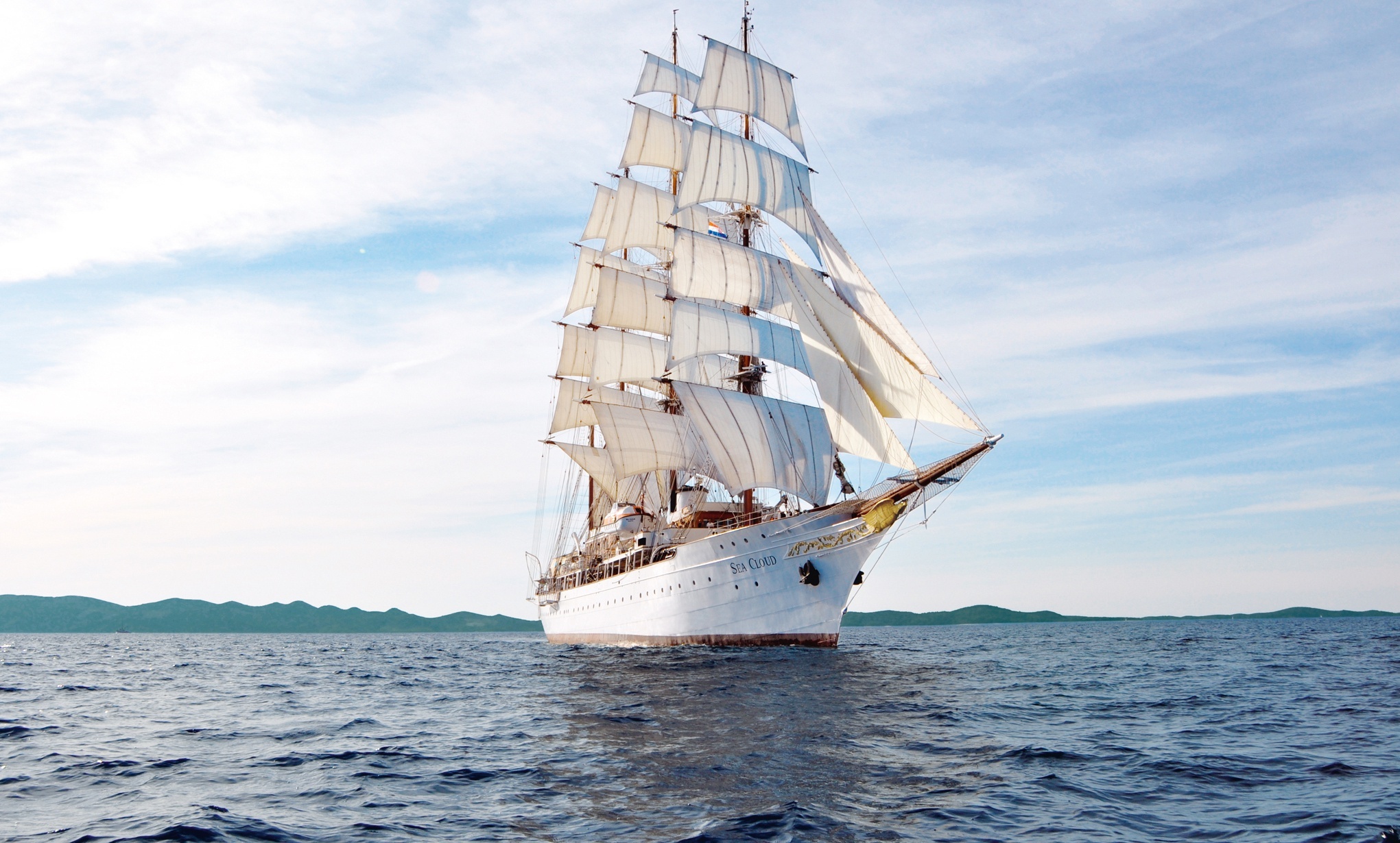 Windjammer wallpapers and backgrounds, Nautical beauty, Sailing journeys, Maritime charm, 2050x1230 HD Desktop