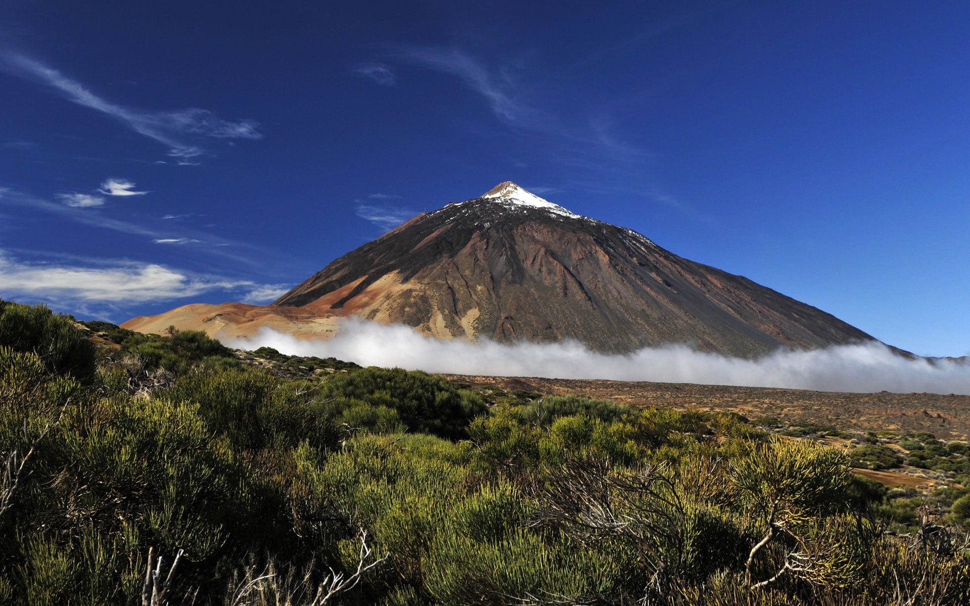 Teide National Park, Active Volcanoes, Visit, Geological Wonder, 1960x1230 HD Desktop