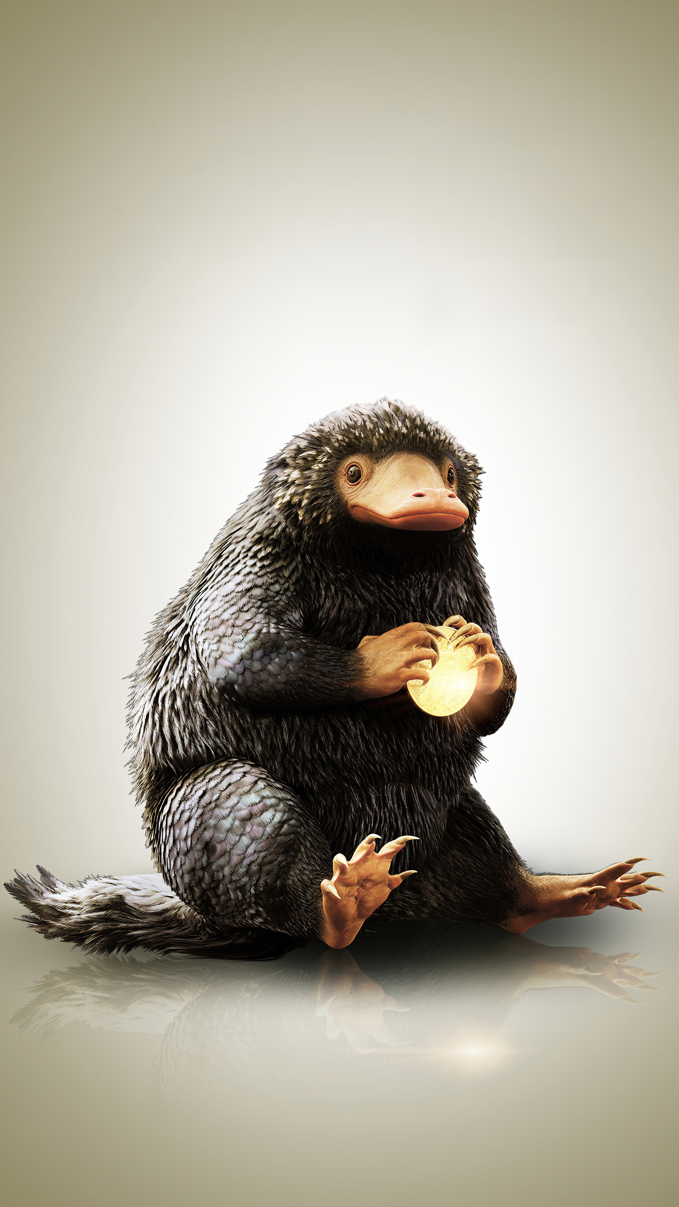 Niffler, Fantastic Beasts, 4K wallpaper, Sony Xperia, 2160x3840 4K Phone