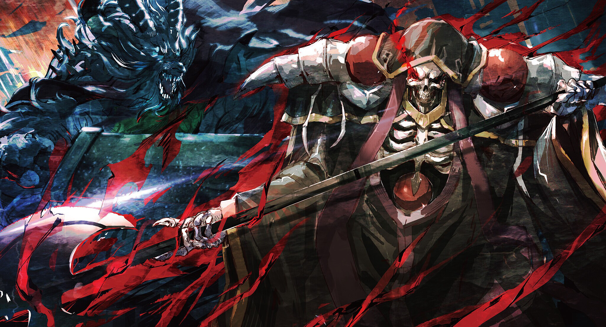 Overlord, HD wallpaper, Background image, Anime series, 2050x1110 HD Desktop