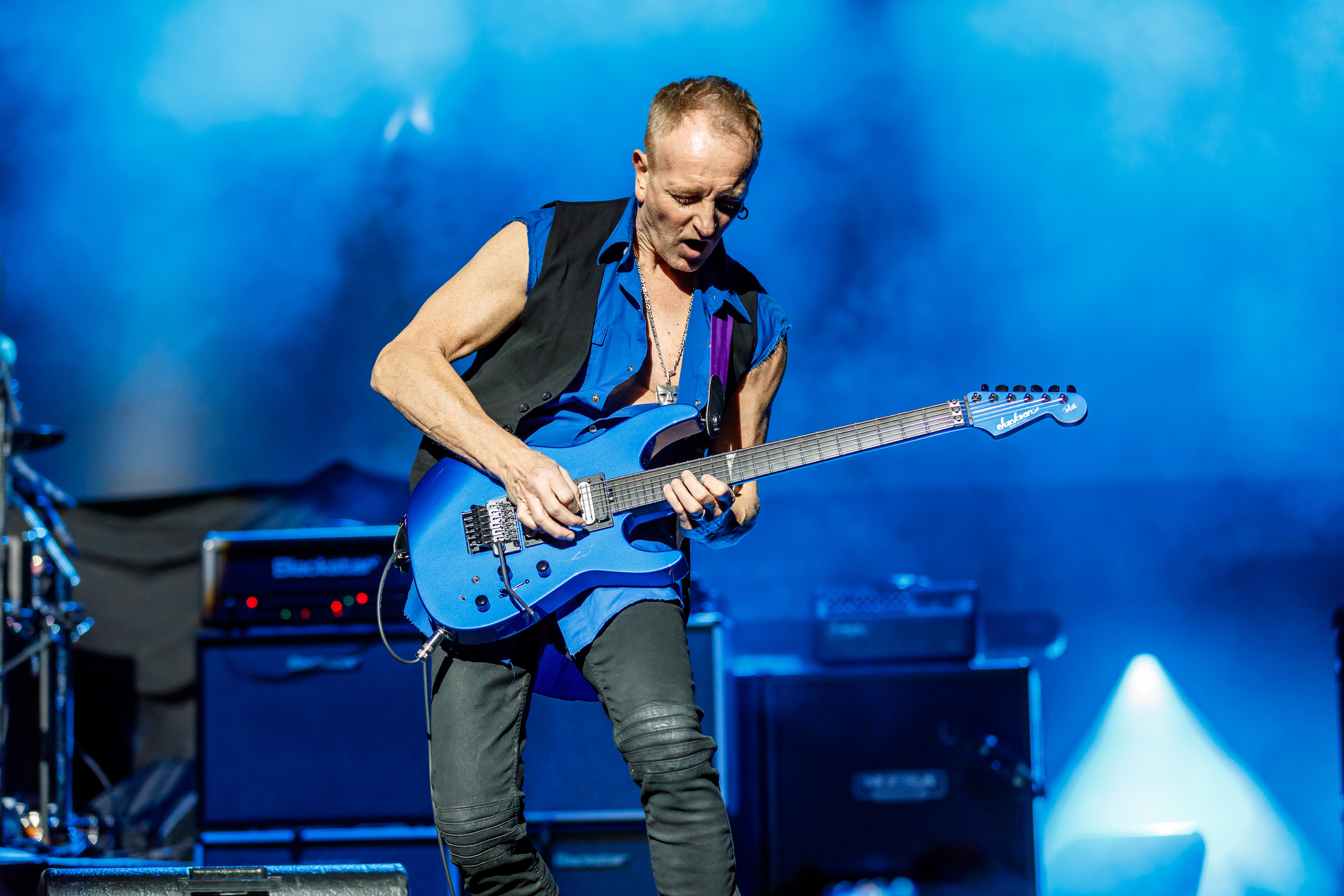 Phil Collen, G3 shreds, Ikeda Theater, Desert sky, 3240x2160 HD Desktop