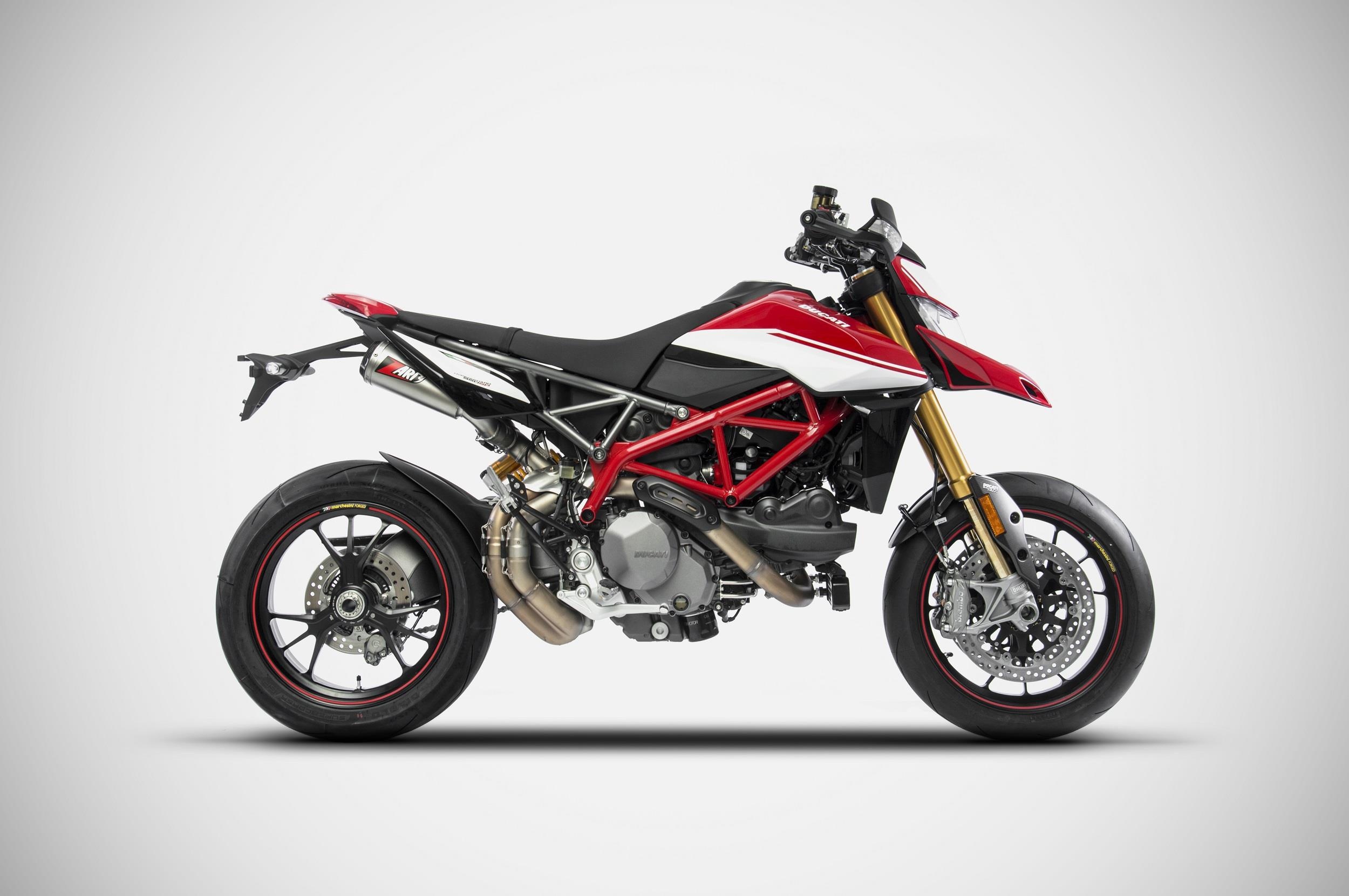 Sport Exhaust Zard, Ducati Hypermotard 950 Wallpaper, 2500x1670 HD Desktop