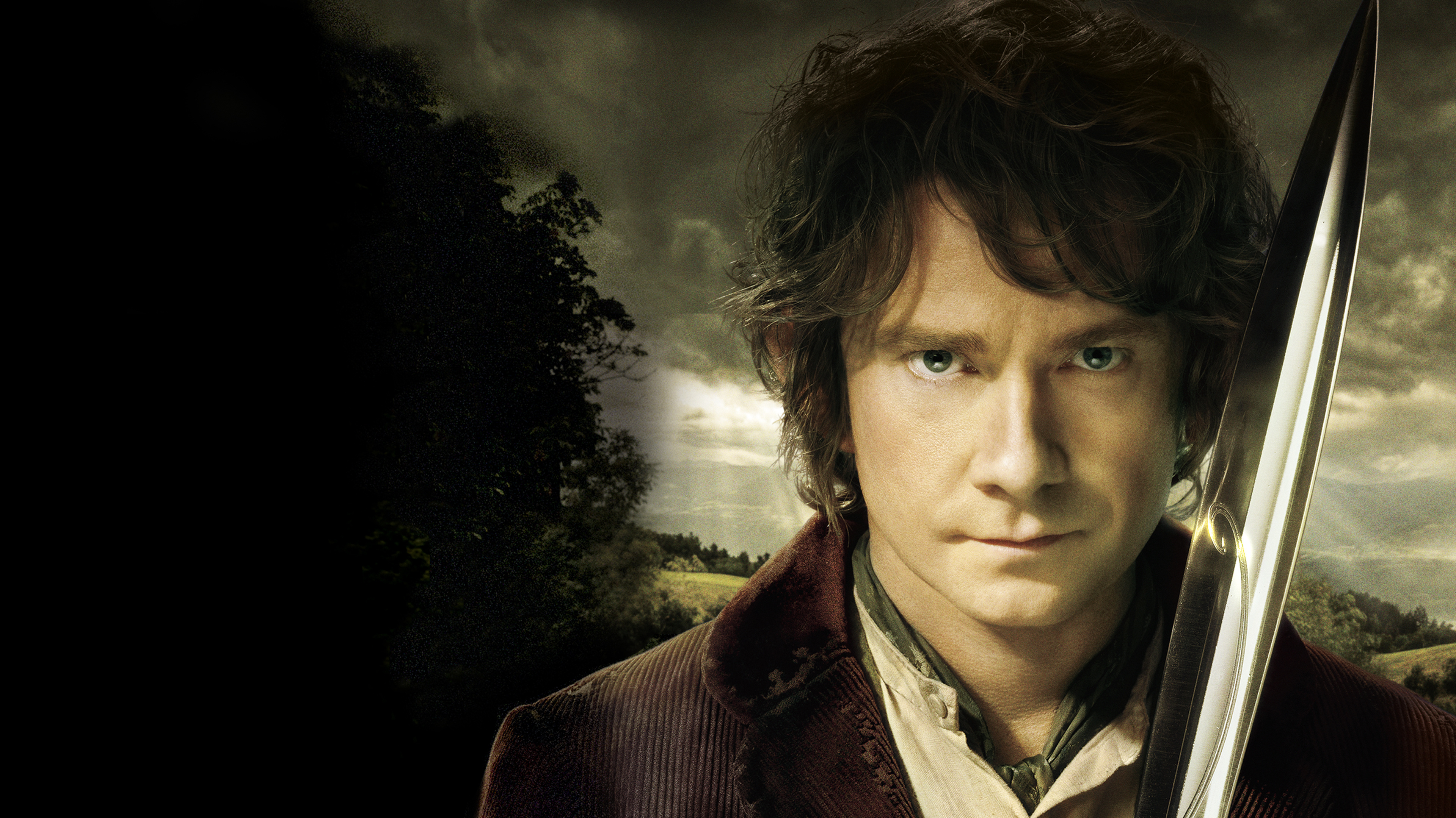 The Hobbit: An Unexpected Journey, Bilbo Baggins Wallpaper, 3840x2160 4K Desktop