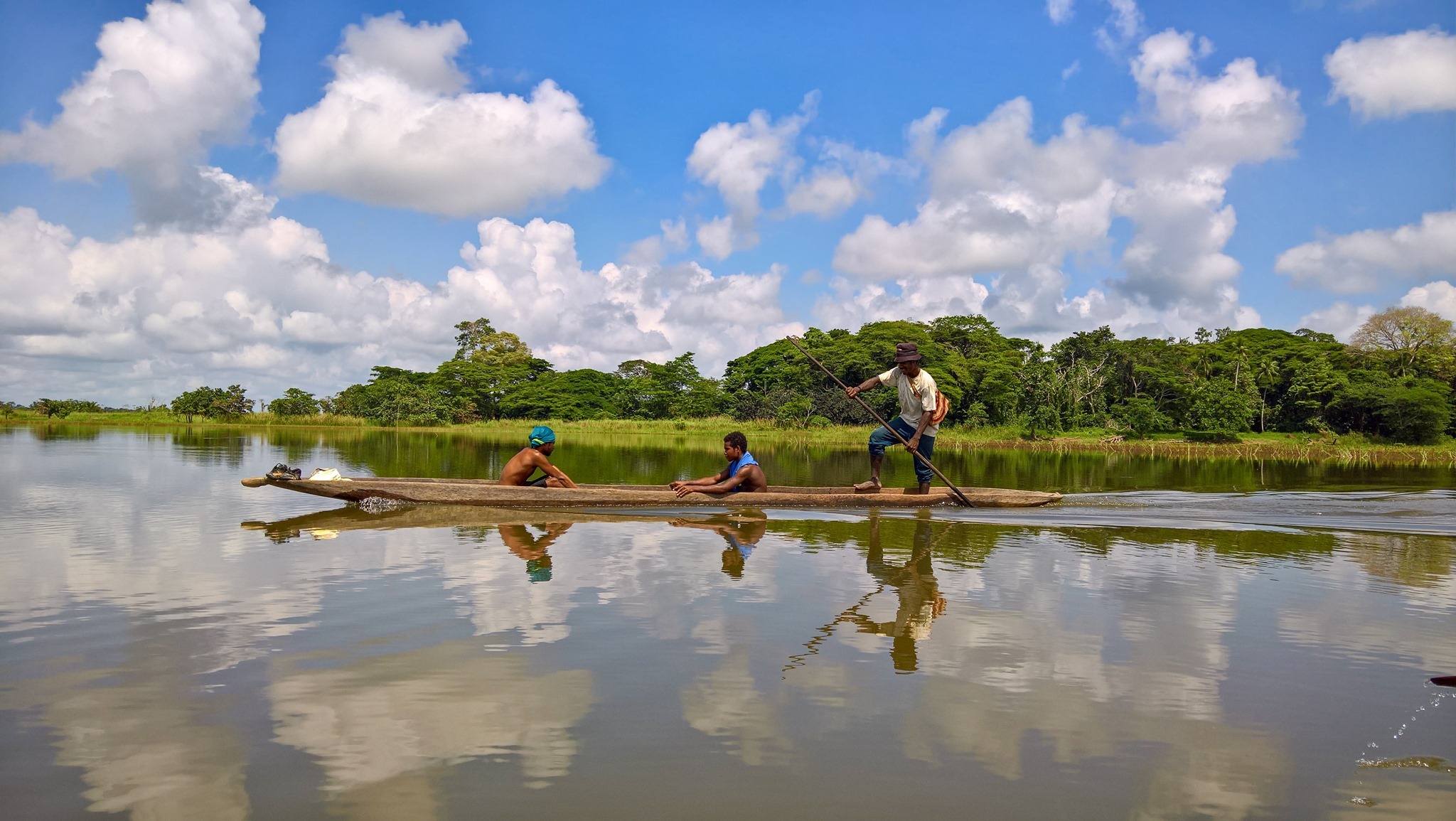 Sepik River, Oceania Dialog, 2050x1160 HD Desktop