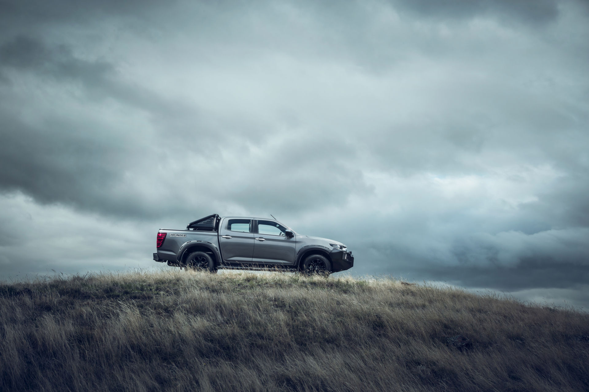 Mazda BT-50 Thunder, Side view wallpapers, Motortread, Automotive aesthetics, 1920x1280 HD Desktop