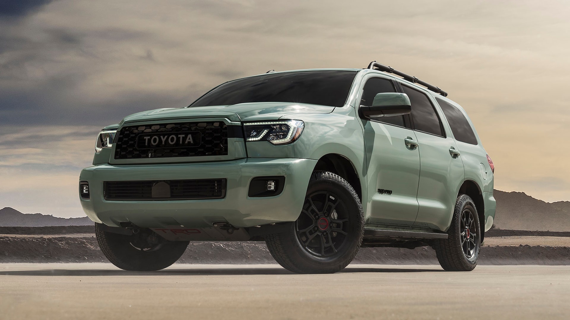 2021 TRD Pro, Toyota Sequoia Wallpaper, 1920x1080 Full HD Desktop