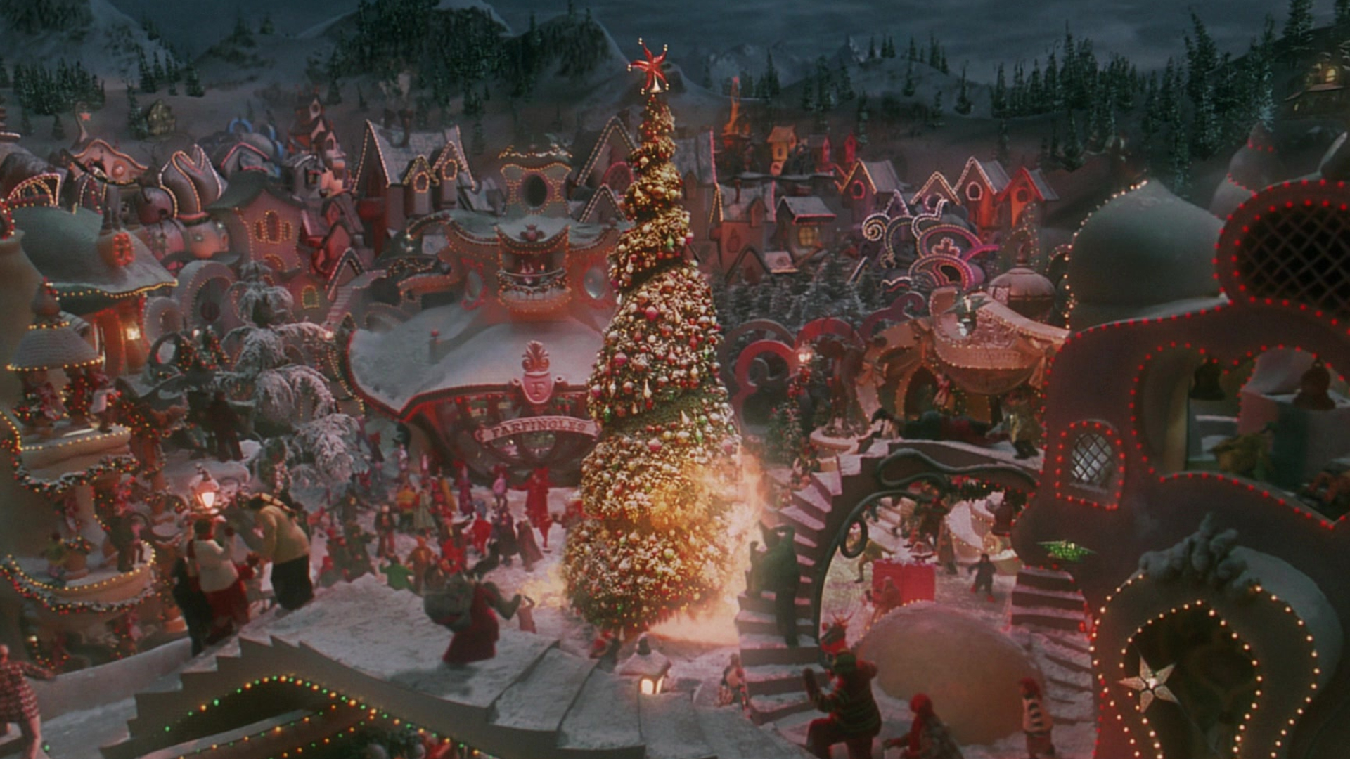 Whoville, How the Grinch Stole Christmas Wallpaper, 1920x1080 Full HD Desktop