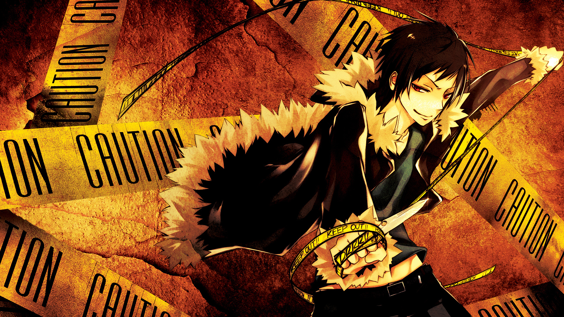 Izaya Orihara, Durarara dollars, Iphone wallpaper, Midnight cityscape, 1920x1080 Full HD Desktop