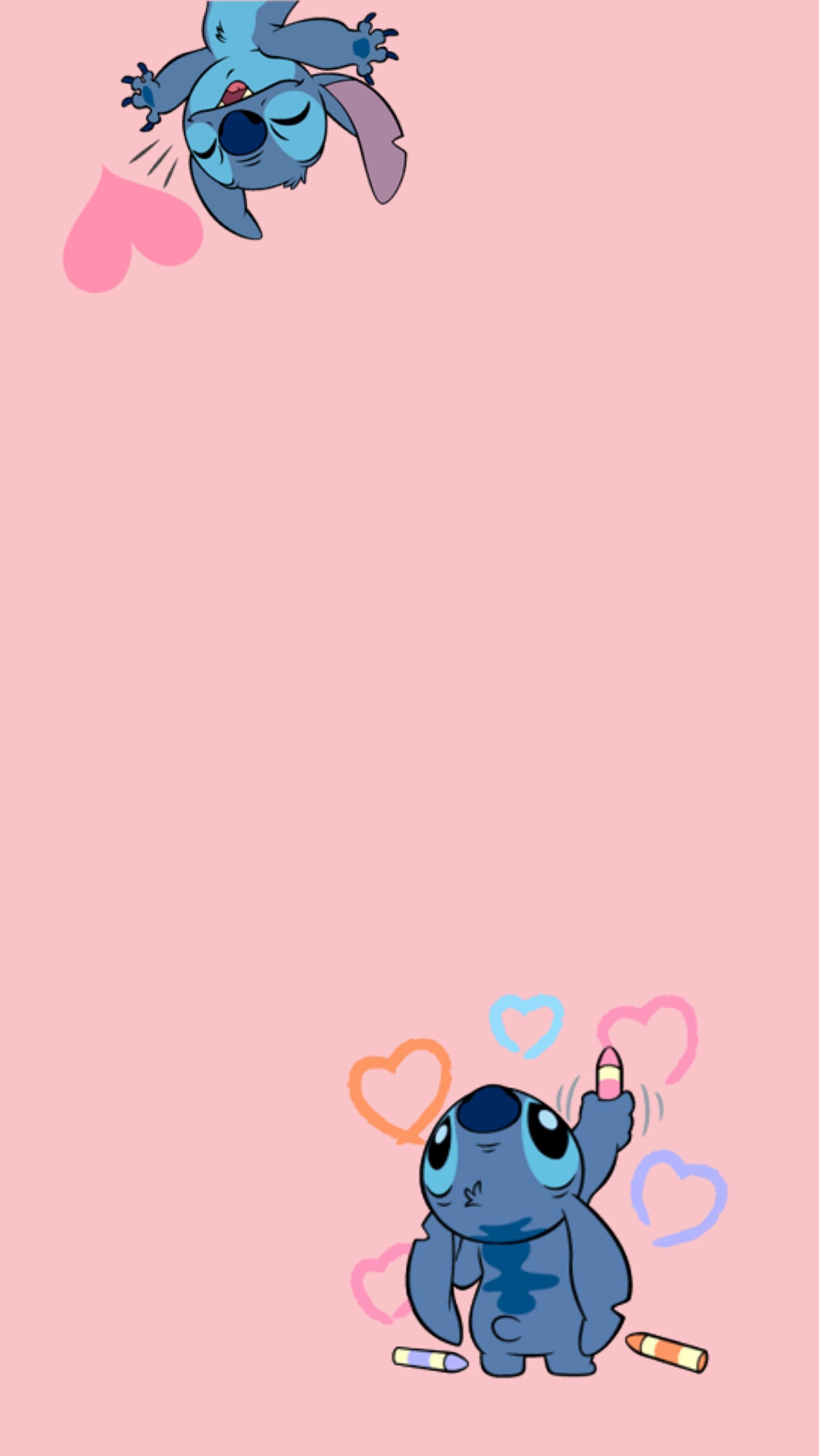 Stitch background, Animation, 2100x3730 HD Phone