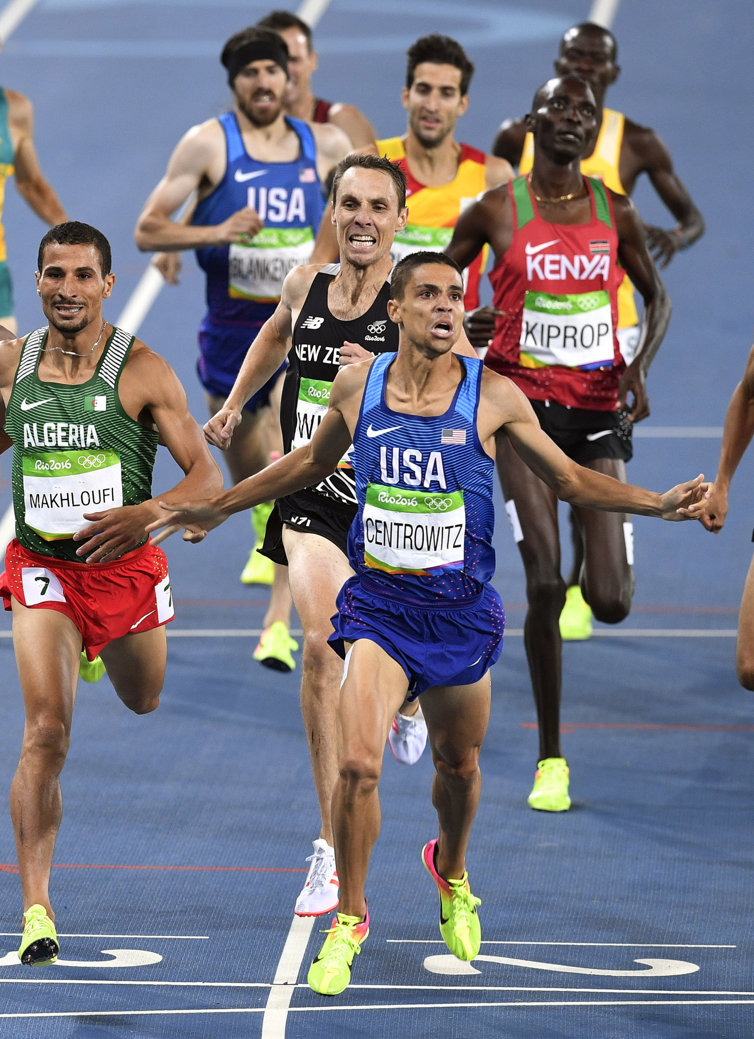 Taoufik Makhloufi, High graduate, Matthew Centrowitz, Rio, 1490x2050 HD Phone