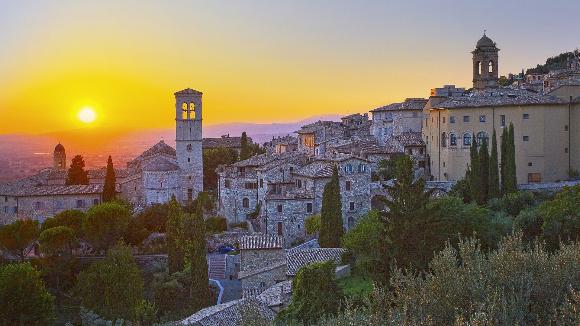 Orvieto, Travels, Assisi, Italy, 1920x1080 Full HD Desktop