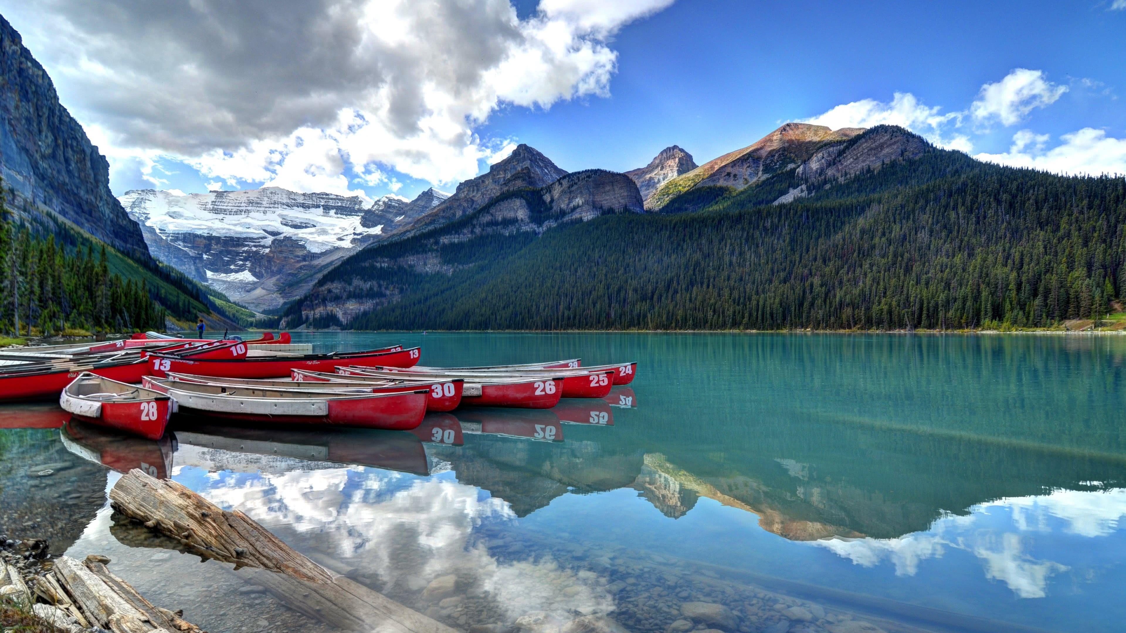 Canada travels, Banff National Park, 4K wallpapers, Natural splendor, 3840x2160 4K Desktop