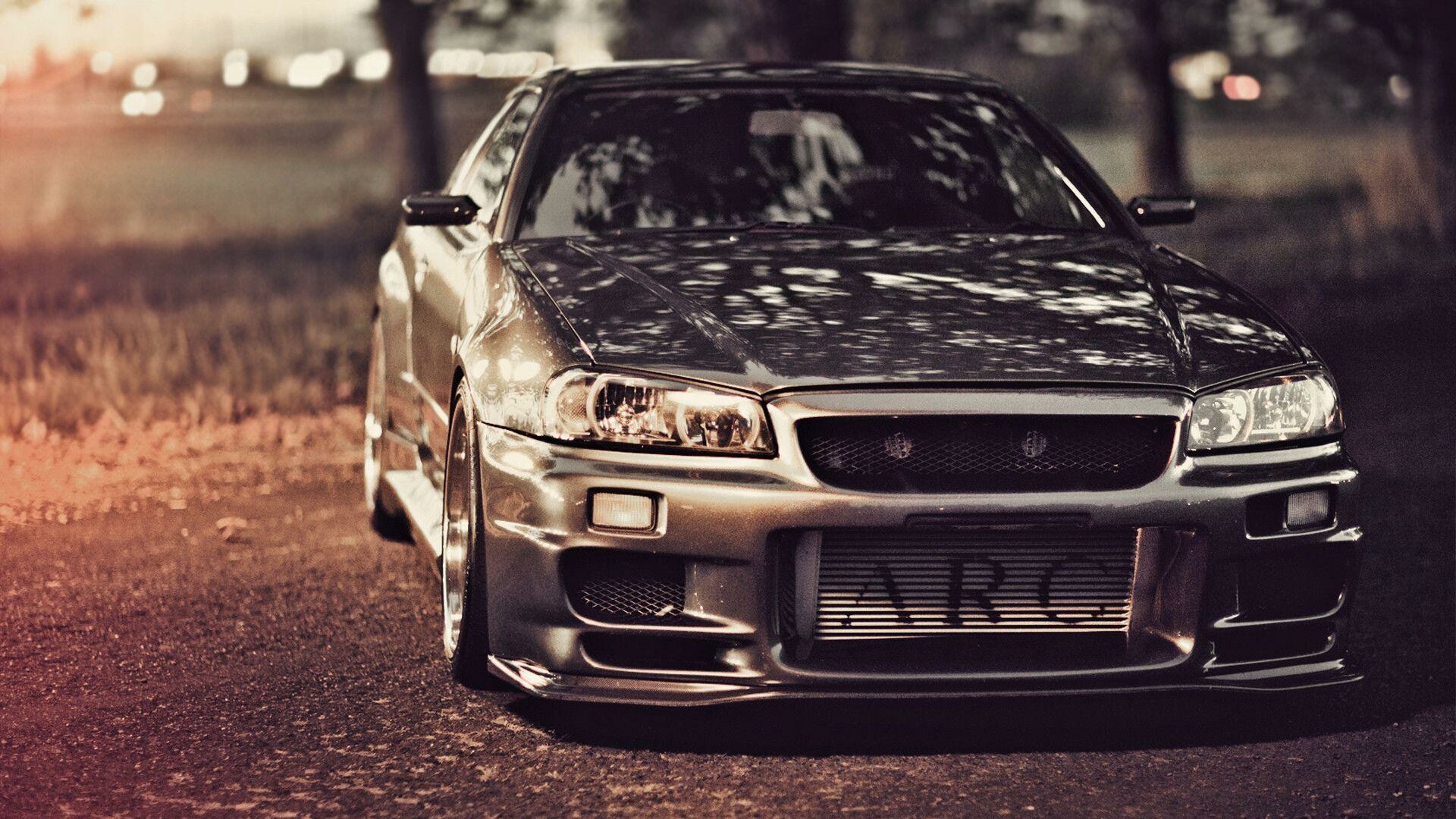 98 Nissan R34 wallpapers, Retro charm, Classic appeal, Nostalgic sensation, 1920x1080 Full HD Desktop