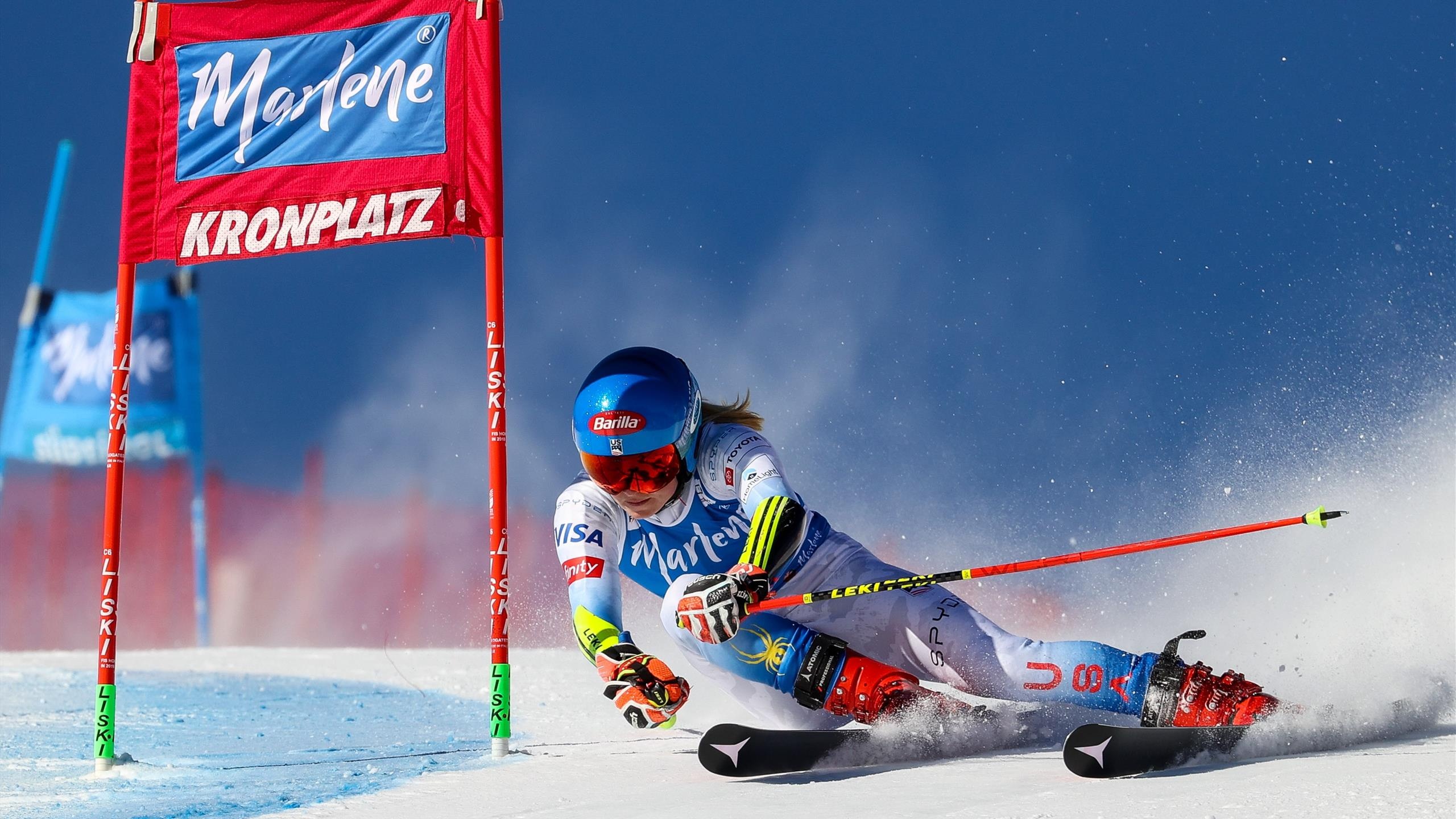 2022 FIS Ski World Cup, Slalom Wallpaper, 2560x1440 HD Desktop