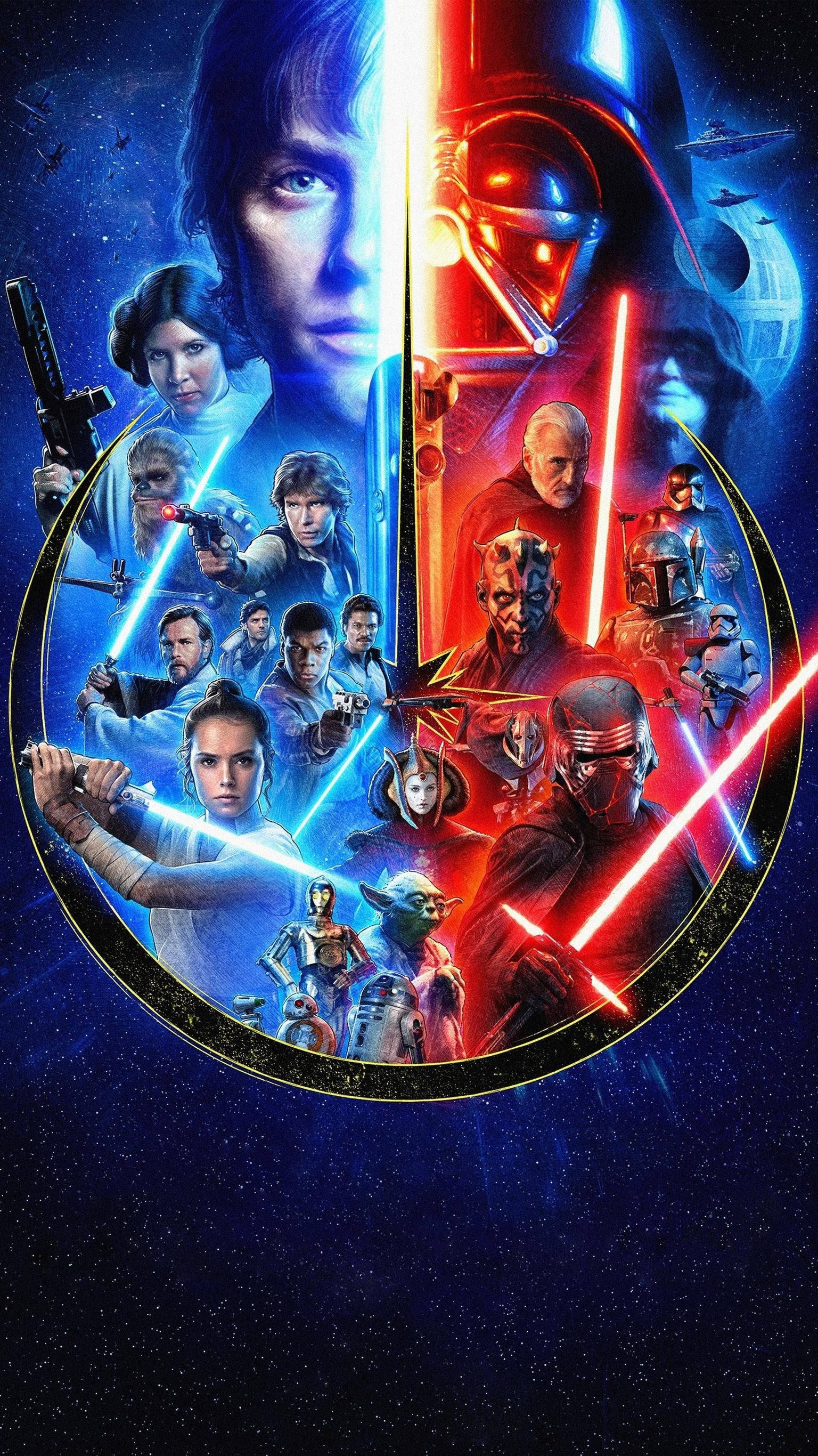 Star Wars, Phone Wallpaper, Movies Posters, 1540x2740 HD Phone