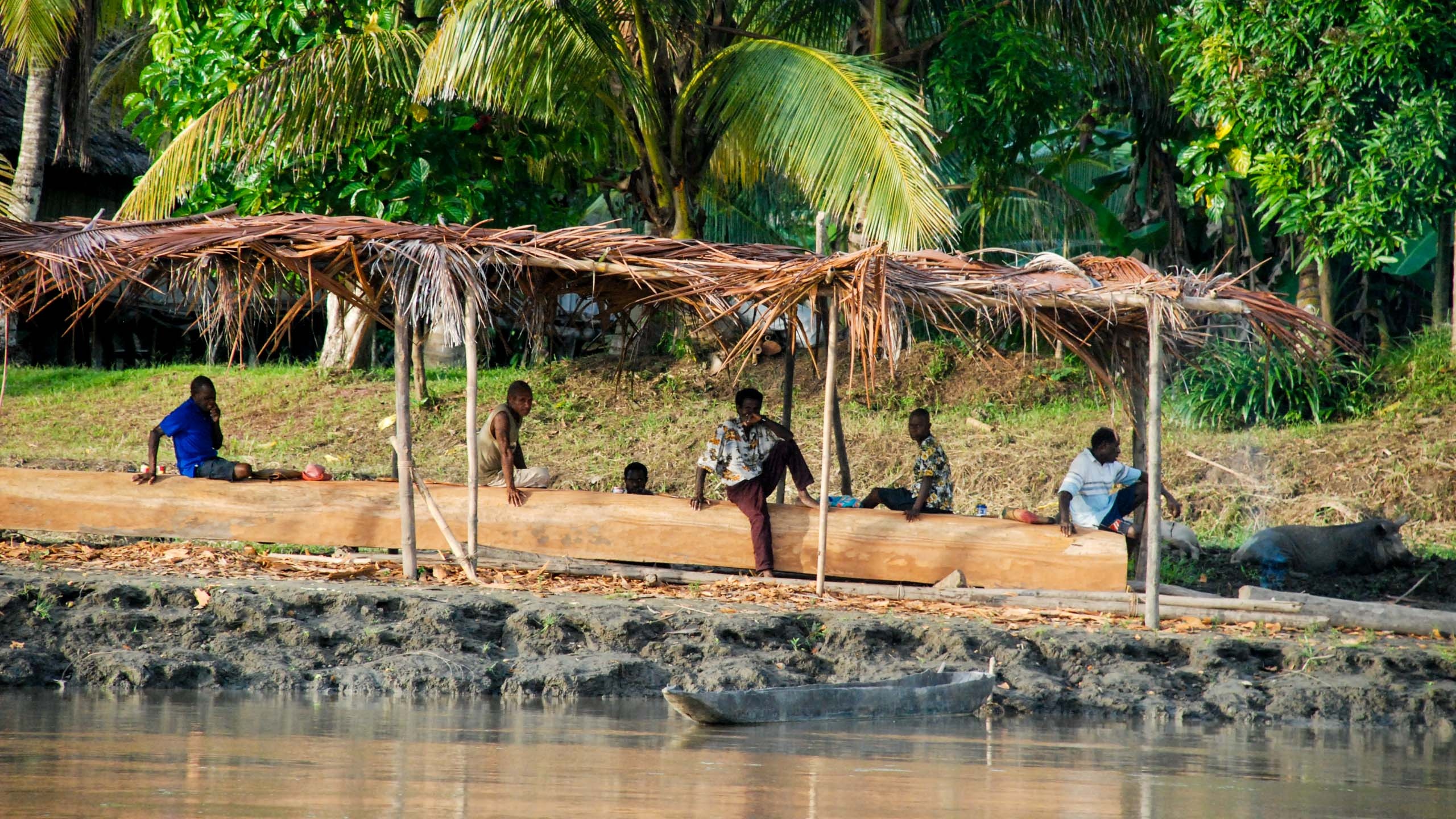 Sepik River, Tumbuna Festival, Journeys International, 2560x1440 HD Desktop