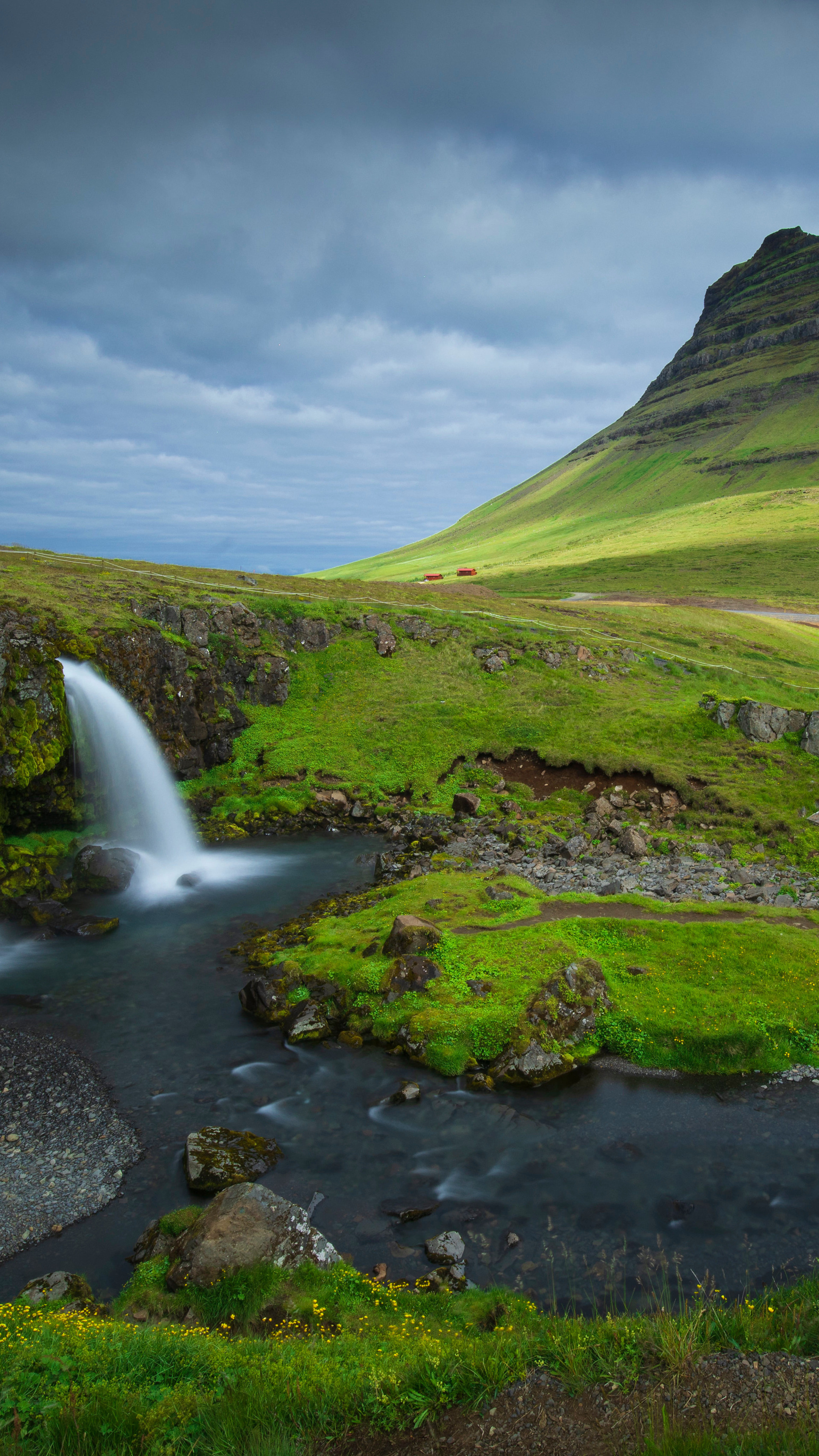 Kirkjufell, Iceland, Travels, Stunning wallpapers, 2160x3840 4K Phone