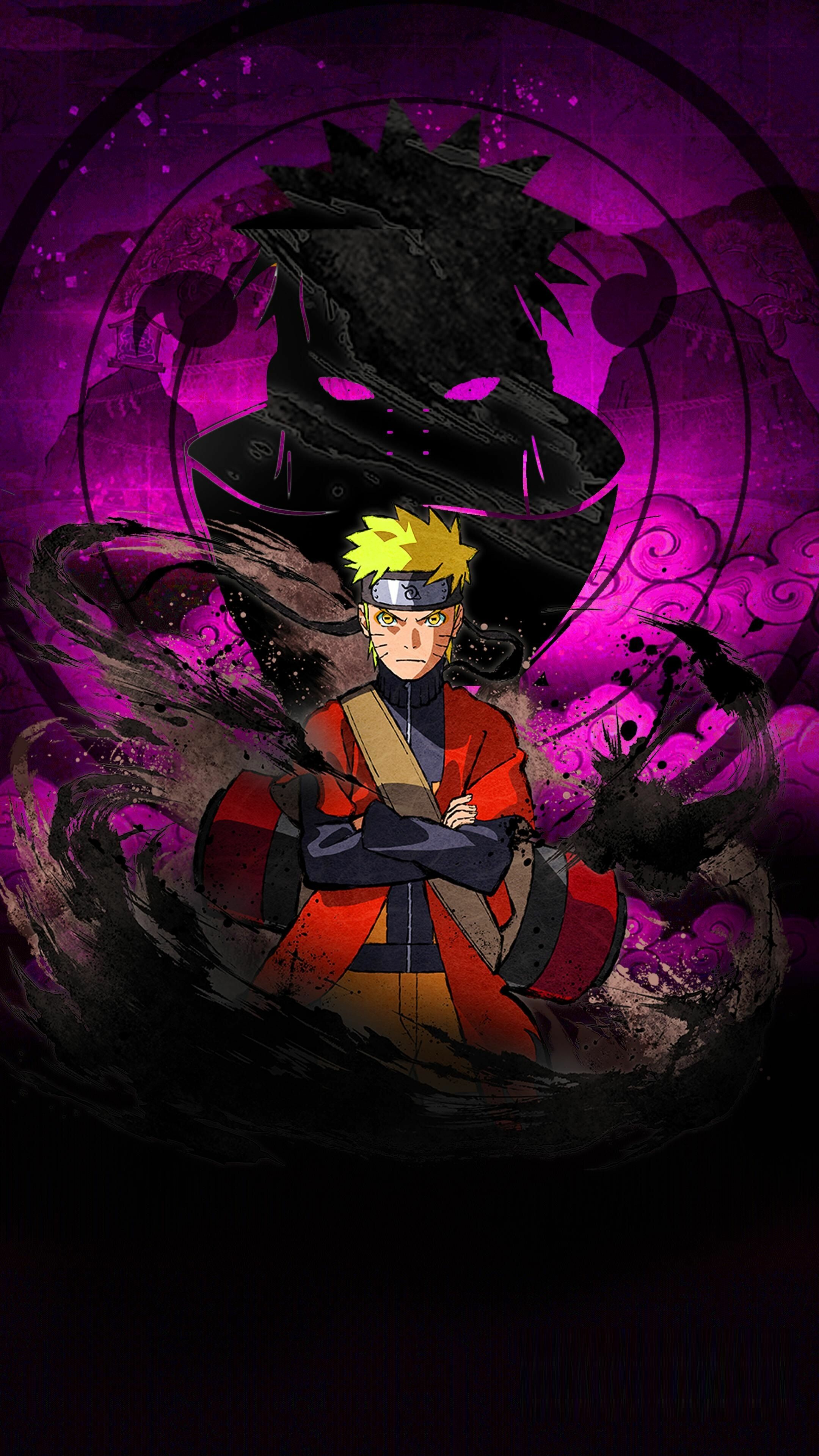 Naruto, Naruto wallpaper by Wallpaper Sun, Unique style, Eye-catching art, 2160x3840 4K Phone