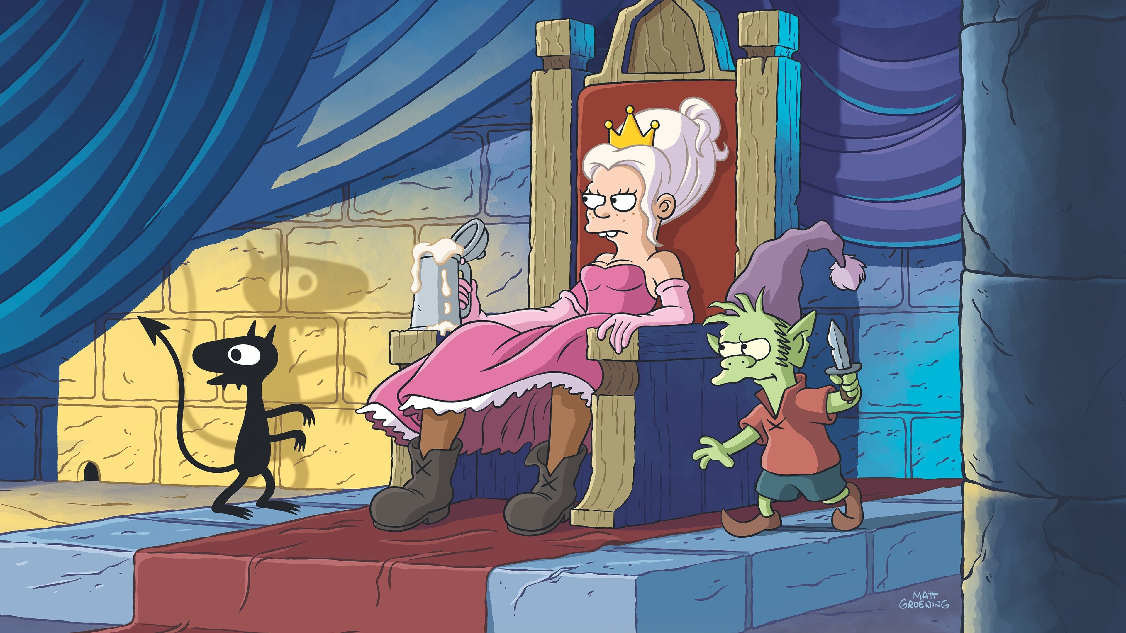 Disenchantment, Stream online, German, Kinox, 3840x2160 4K Desktop