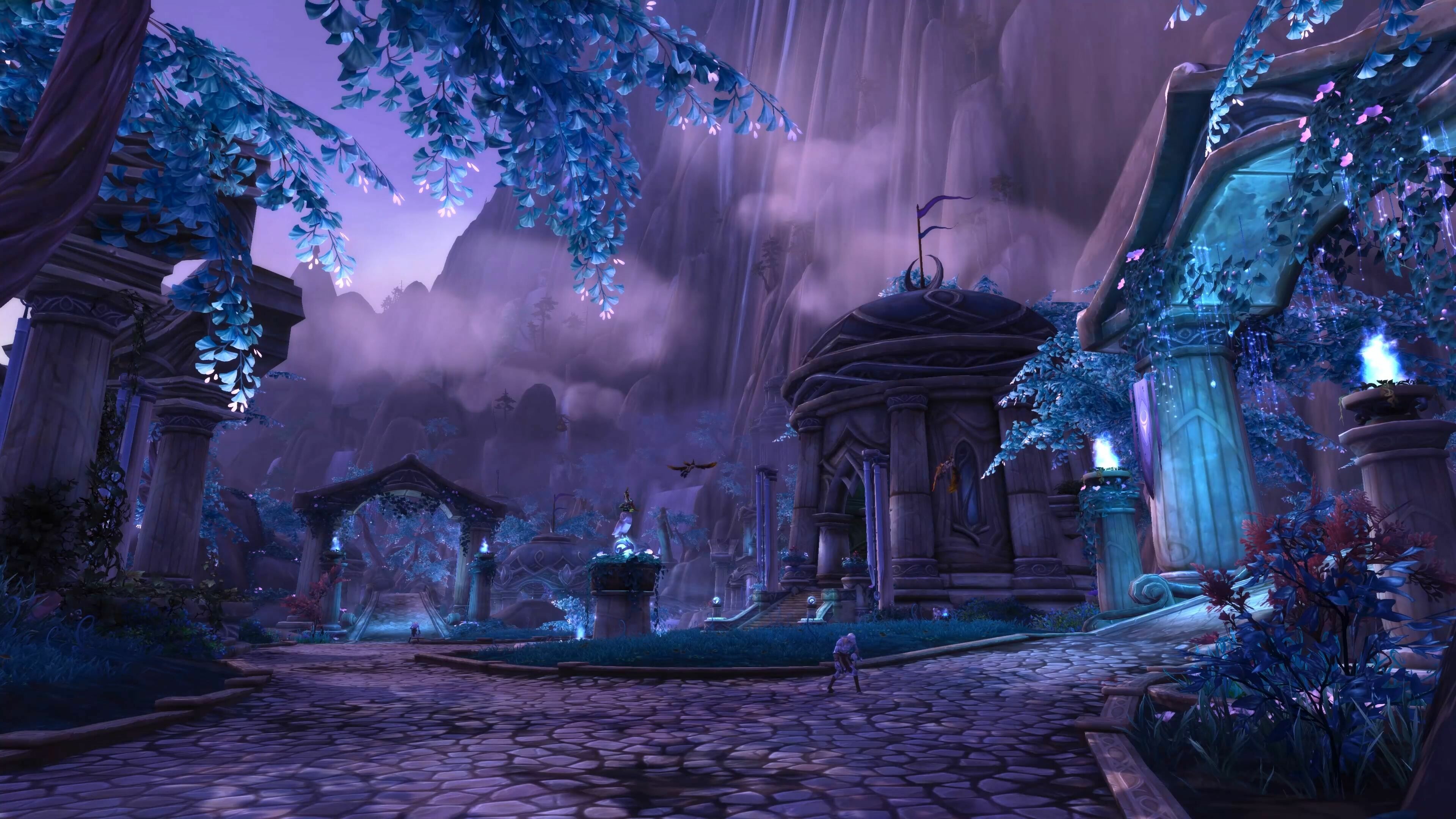 World of Warcraft scenic wallpapers, Breathtaking views, Serene landscapes, Immersive experience, 3840x2160 4K Desktop