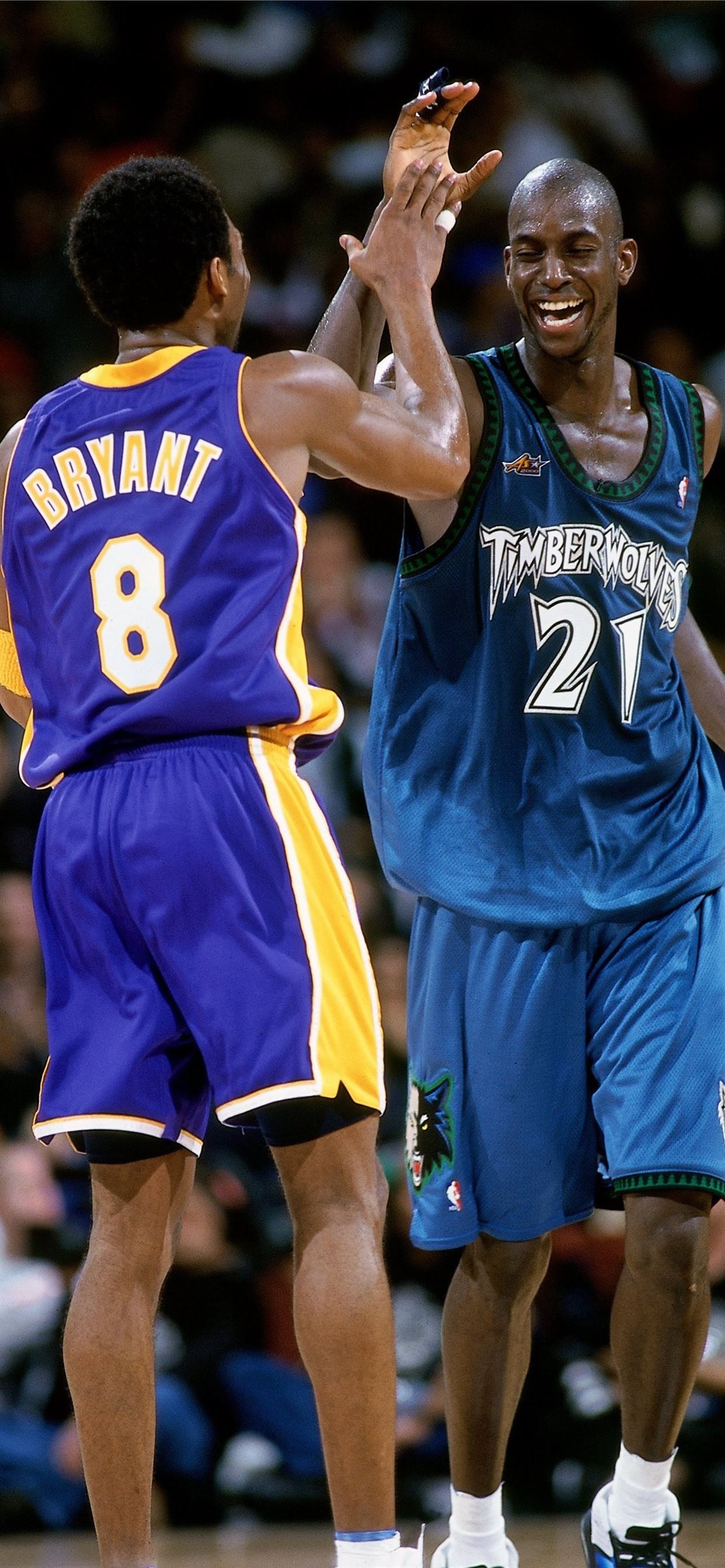 Kobe Bryant, Kevin Garnett Wallpaper, 1250x2690 HD Phone