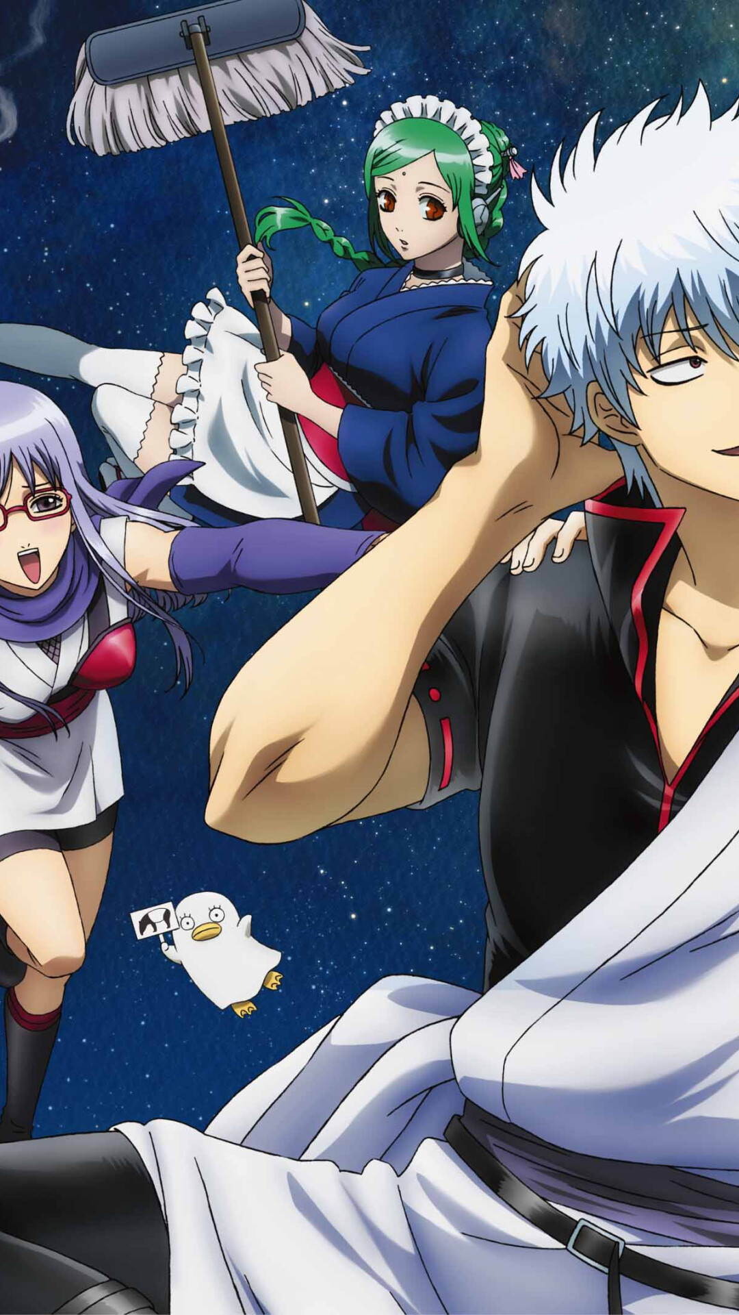 Gintama series, Anime masterpiece, Comedy and action, Unique storytelling, 1080x1920 Full HD Phone