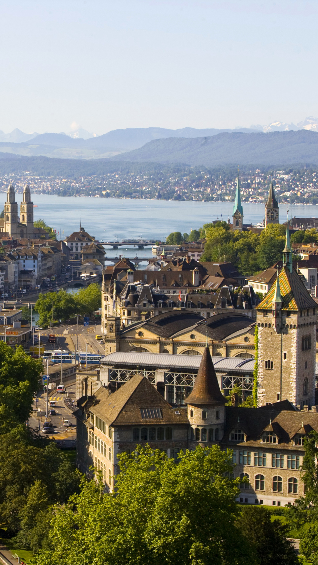 Zurich Switzerland, Vibrant cityscape, Urban beauty, Modern marvels, 1080x1920 Full HD Phone