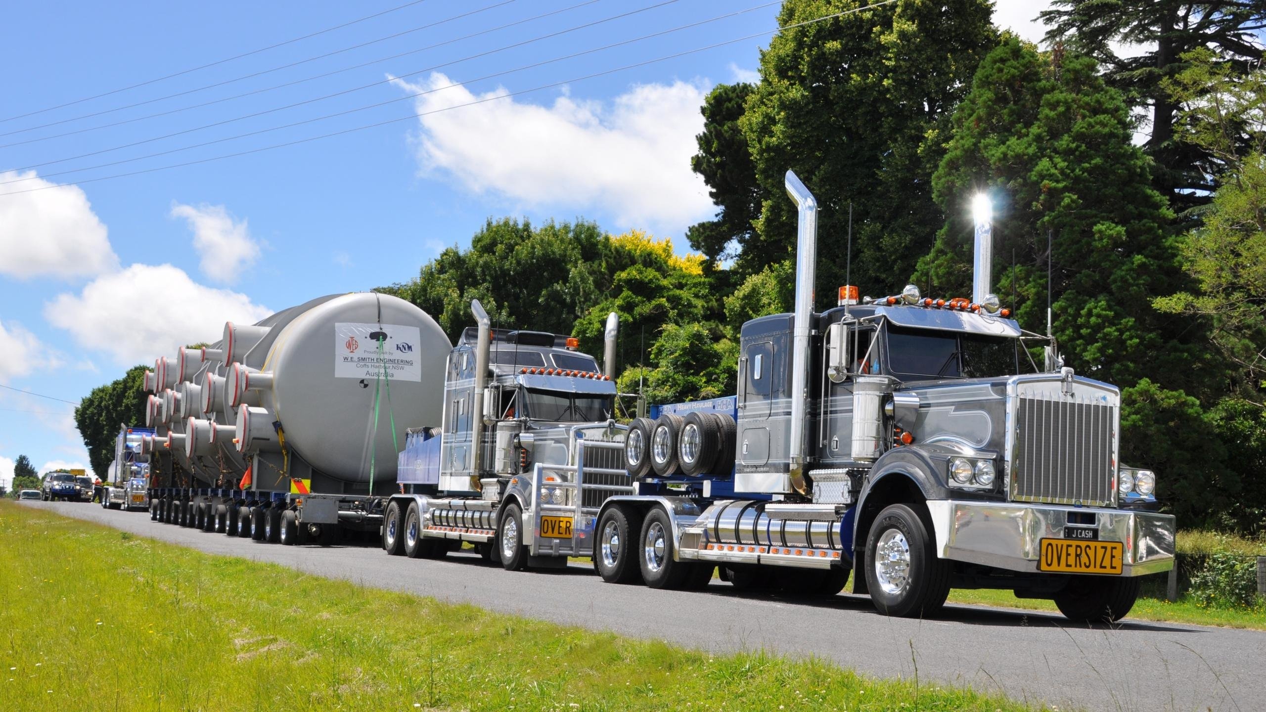 Road Train, Kenworth Wallpaper, 2560x1440 HD Desktop