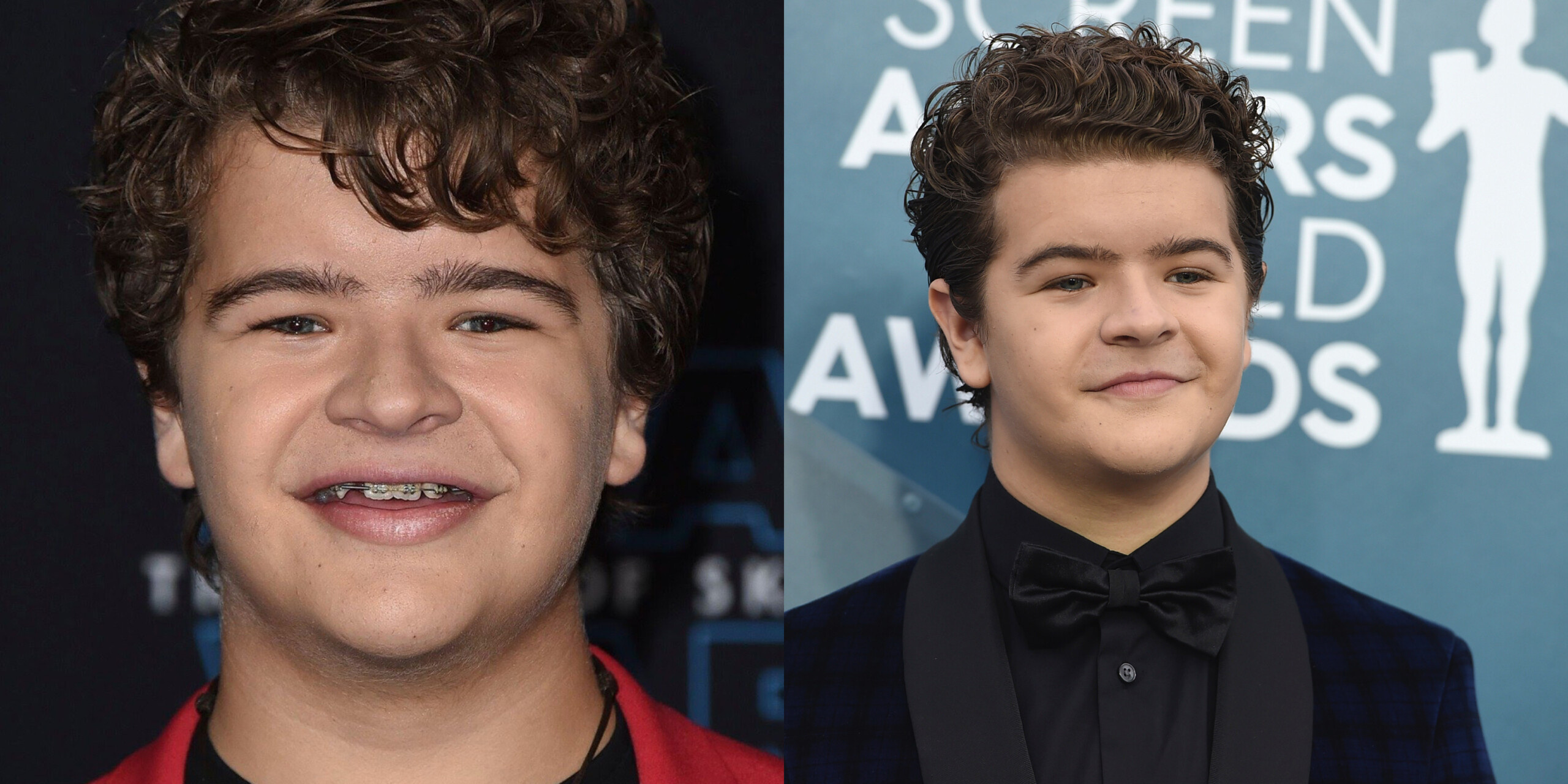 Gaten Matarazzo, Stranger Things star, Mystery disease, Young actor, 2560x1280 Dual Screen Desktop