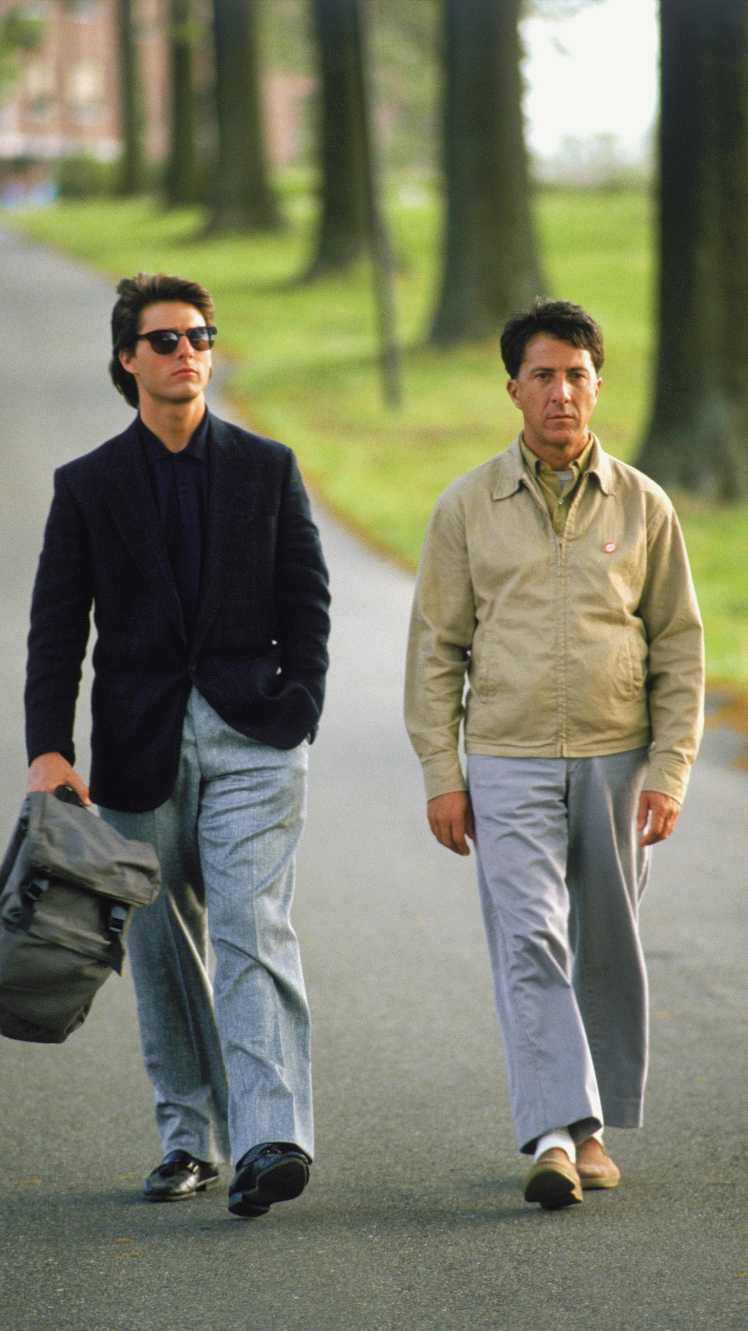 Rain Man, Tom Cruise, Dustin Hoffman, Drama film, 1540x2740 HD Phone