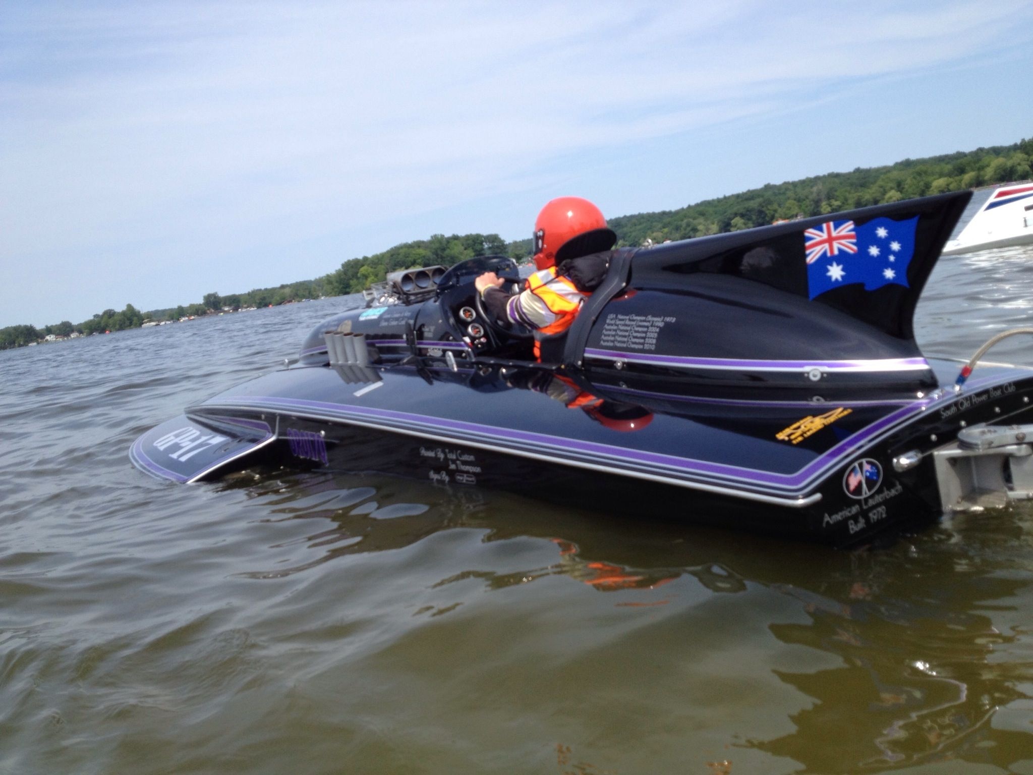 Midnight Miss hydroplane, Legendary boat, Racing legacy, Speed and precision, 2050x1540 HD Desktop