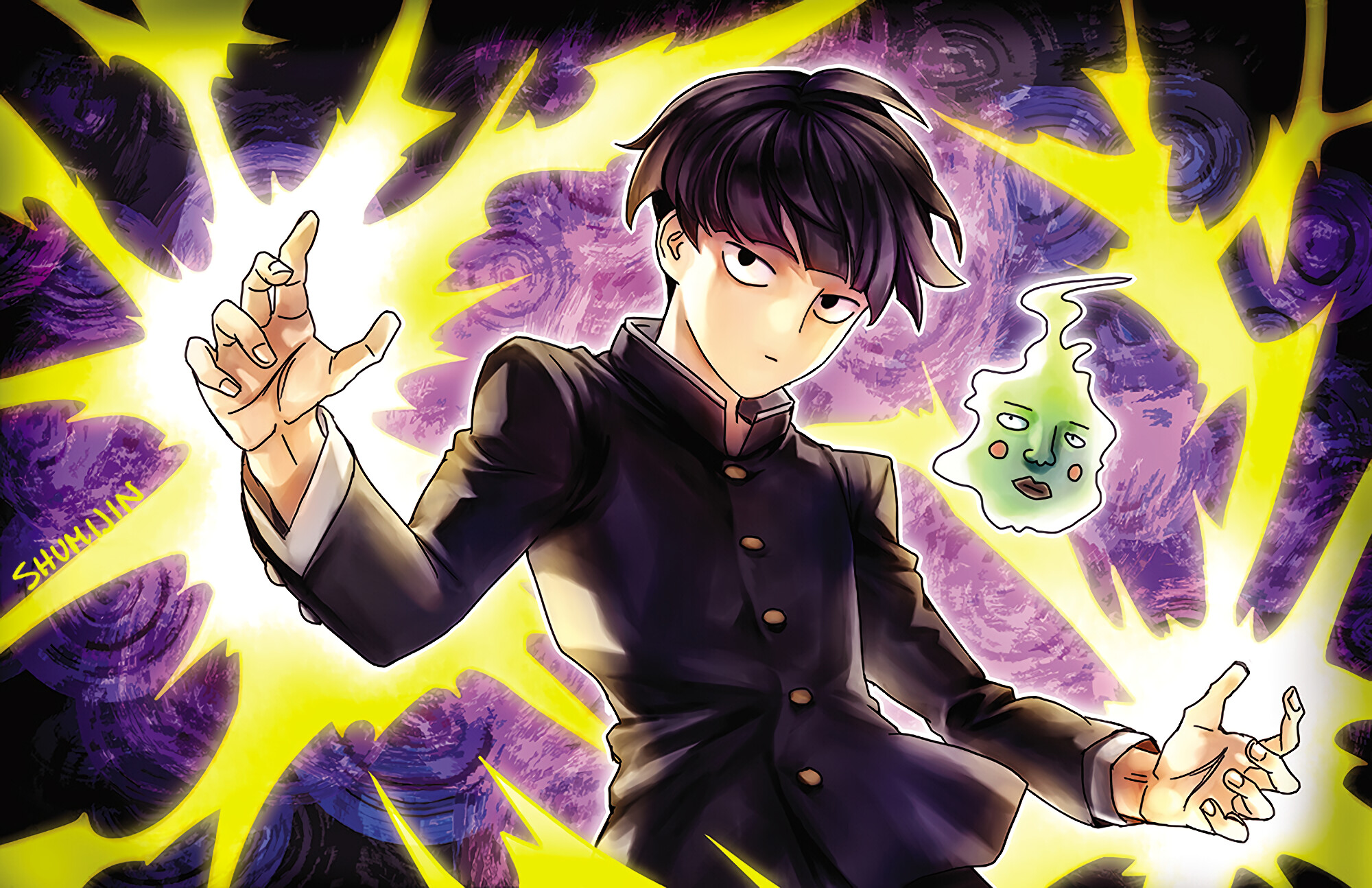 Artwork, Mob Psycho 100 Wallpaper, 2000x1300 HD Desktop