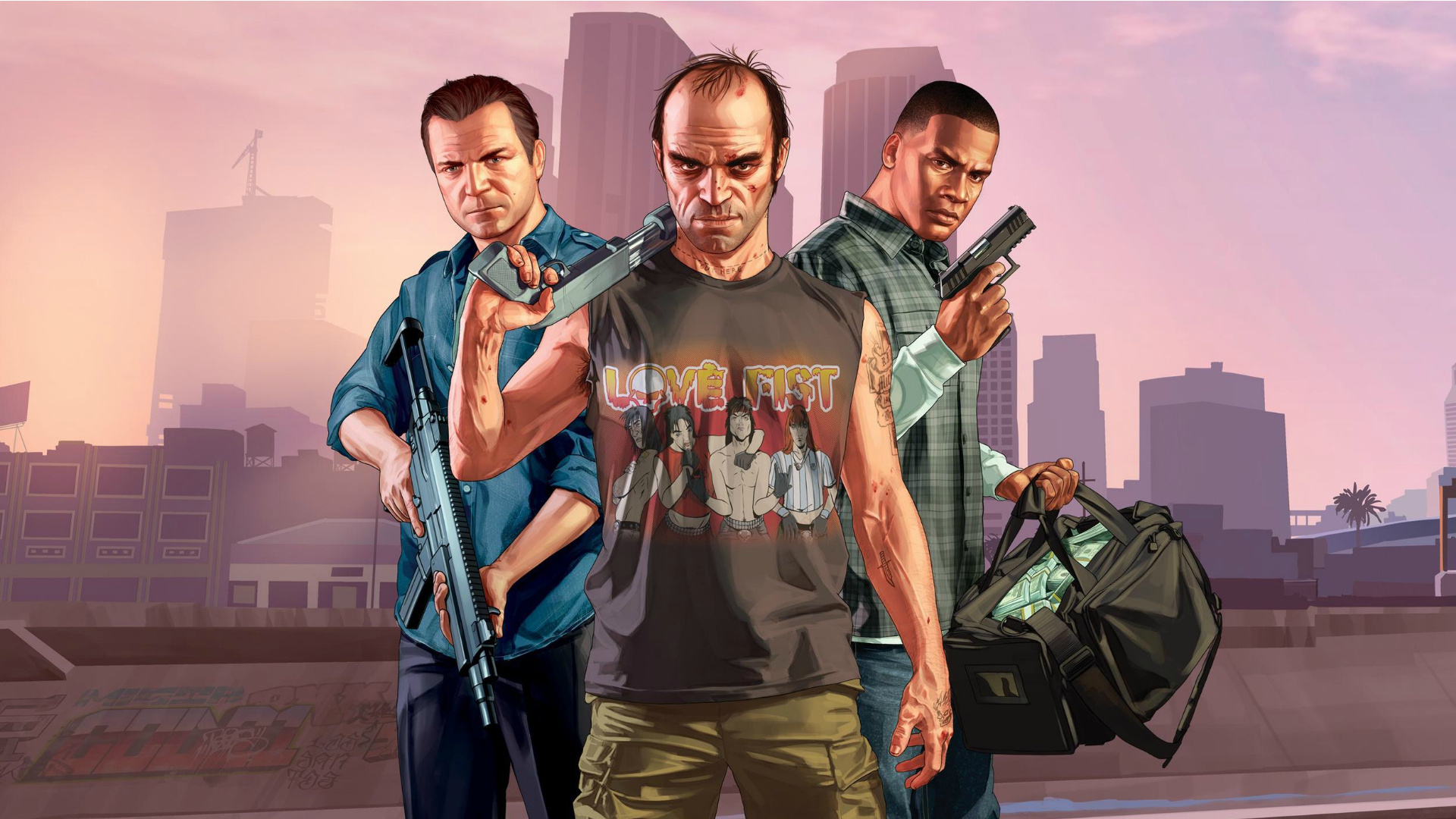 GTA V, Grand Theft Auto Wallpaper, 1920x1080 Full HD Desktop